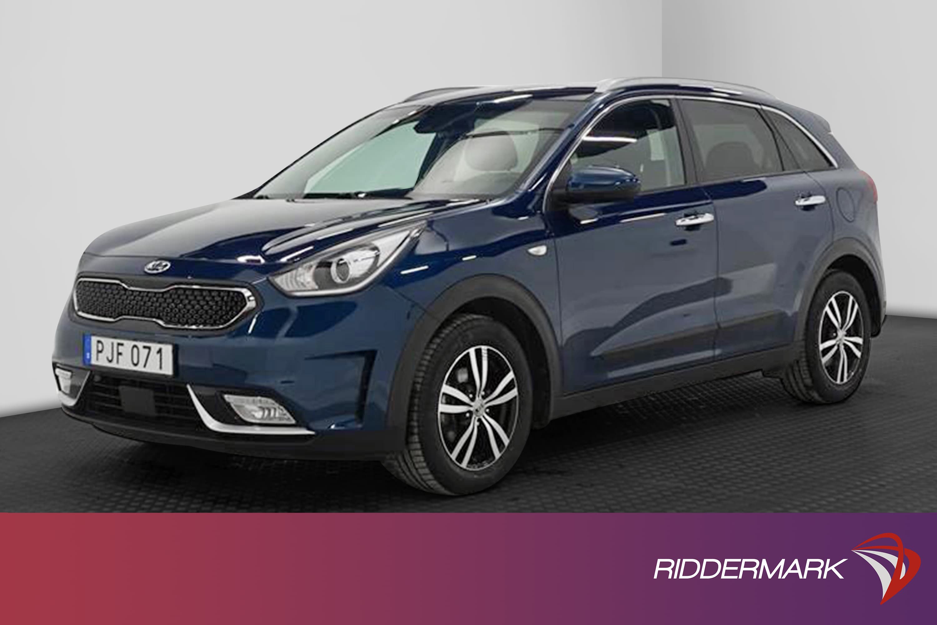 Kia Niro Hybrid 1.6 DCT Navi B-kam Välserv 0,38l/mil