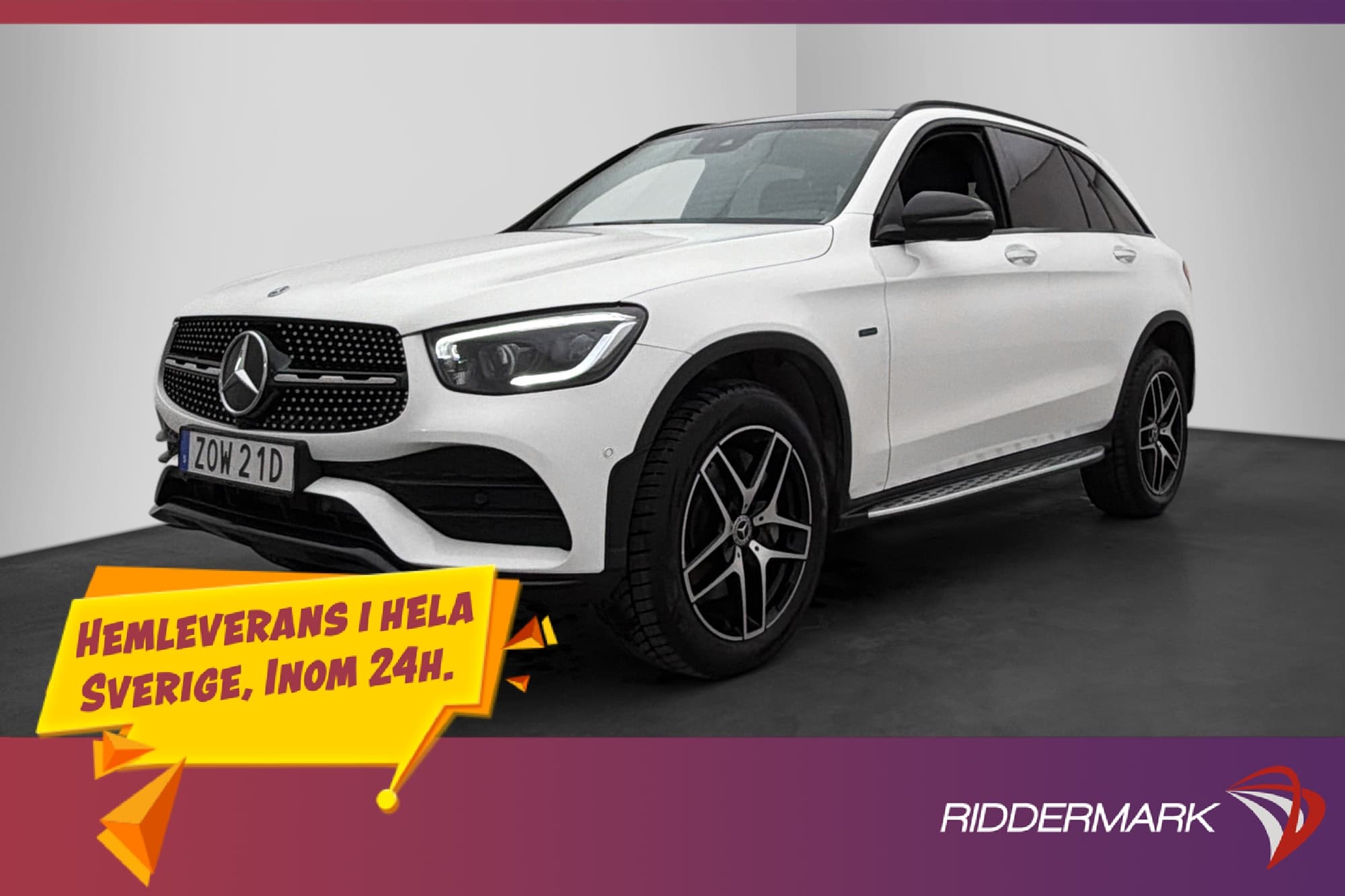 Mercedes-Benz GLC 300 de 4M AMG Pano Burmester 360° Värmare