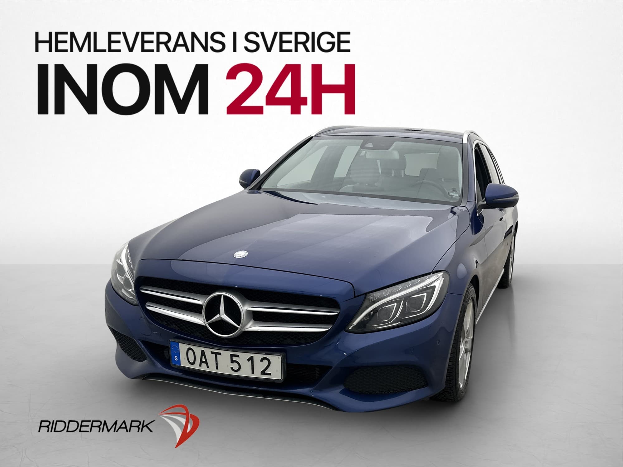 Mercedes-Benz C 350 T 279hk Burmester Värmare Kamera Navi