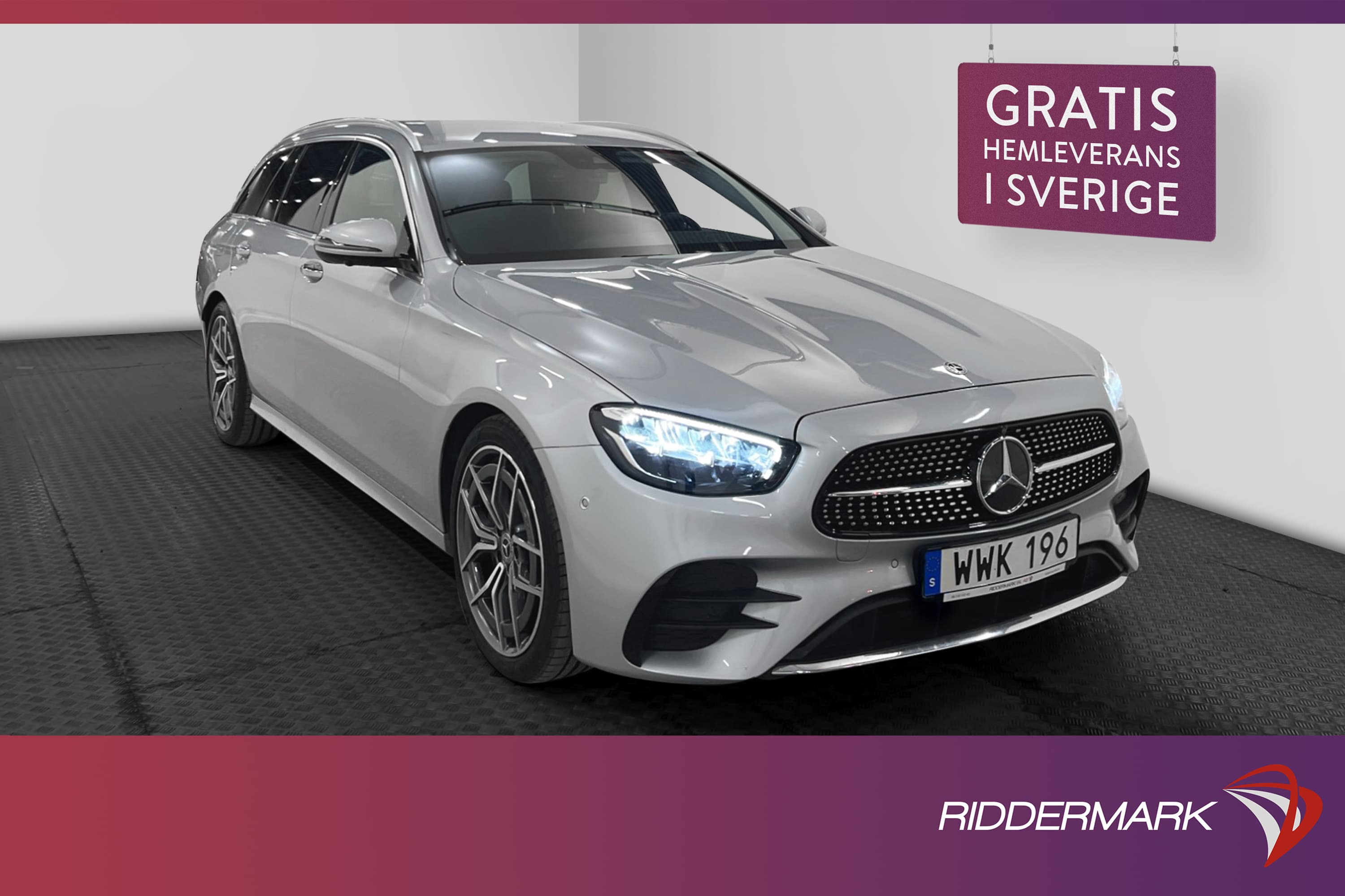 Mercedes-Benz E 220 T d 200hk AMG Premium  Wide 360°  Drag