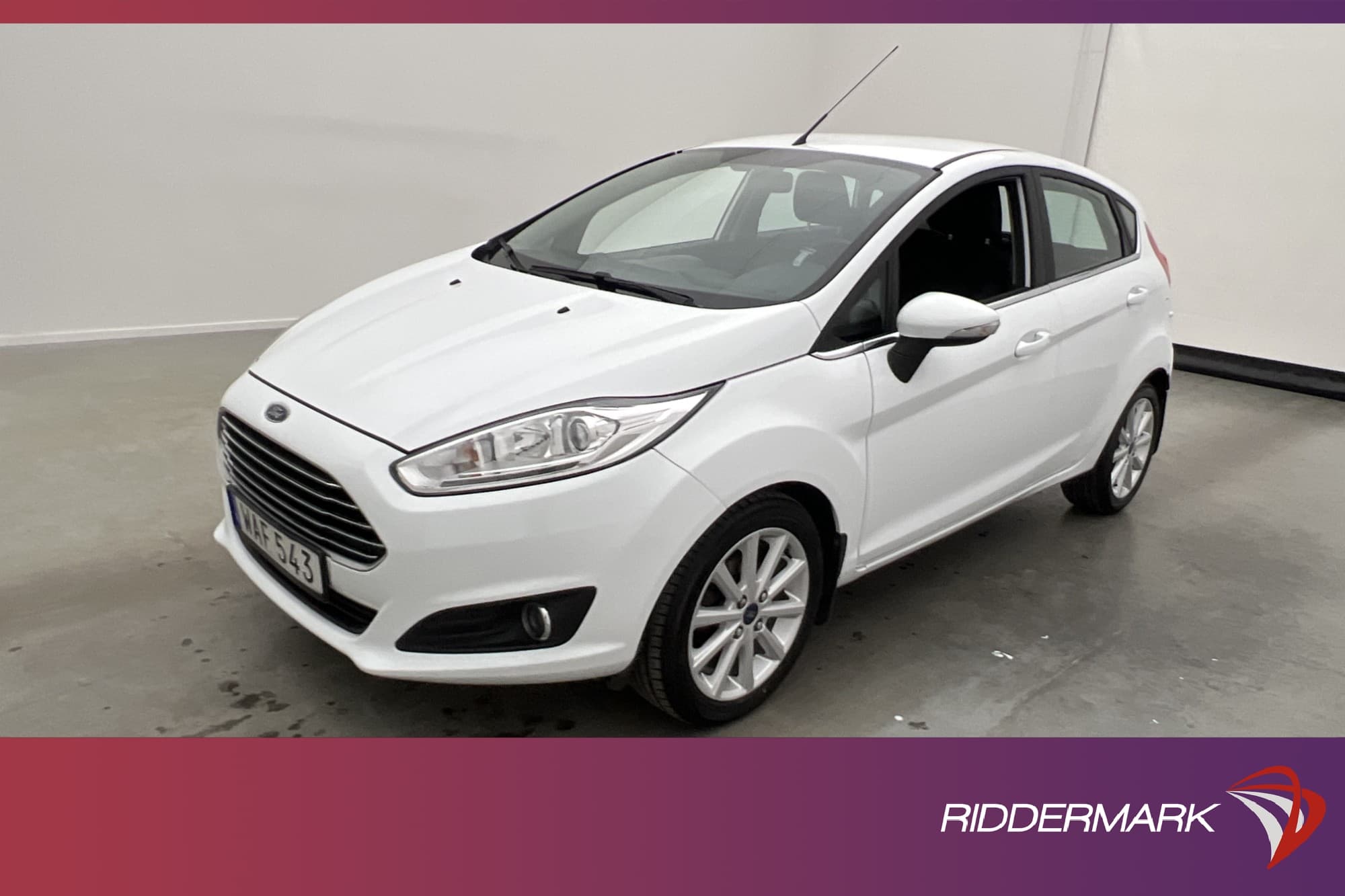 Ford Fiesta EcoBoost 100hk Titanium Bluetooth 0.49l/mil