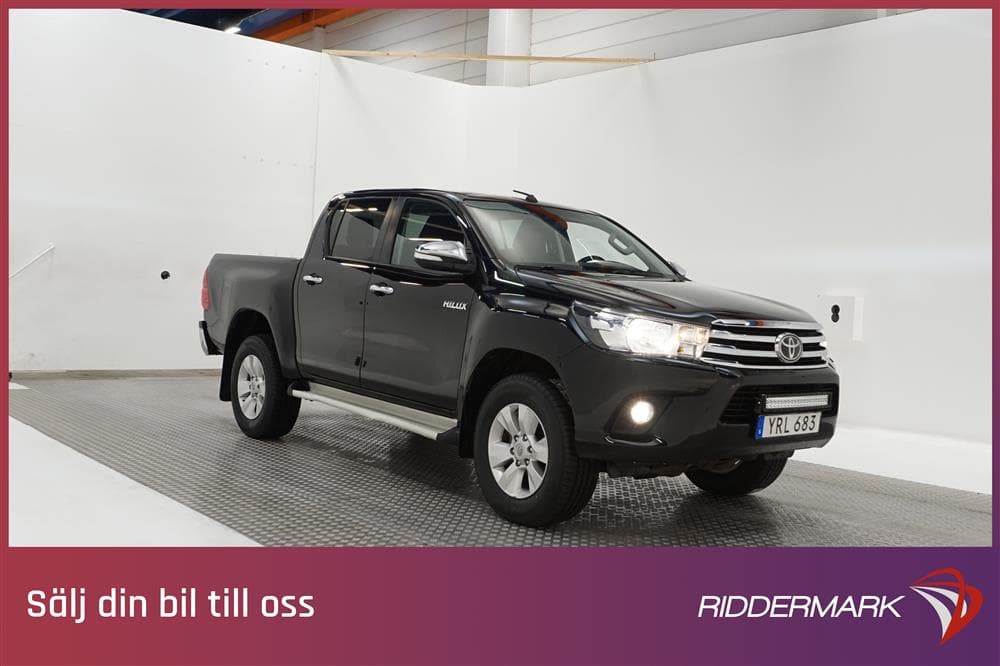 Toyota Hilux 2.4 D 4WD 150hk Eu6 Diff B-Kamera Drag