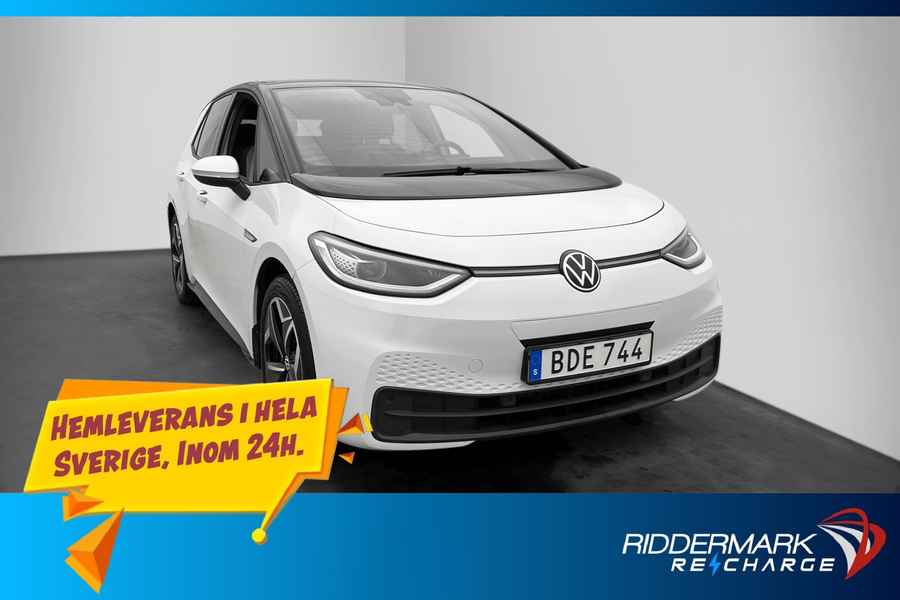 Volkswagen ID.3 Pro S 77 kWh Kamera Navigation Elstolar MOMS