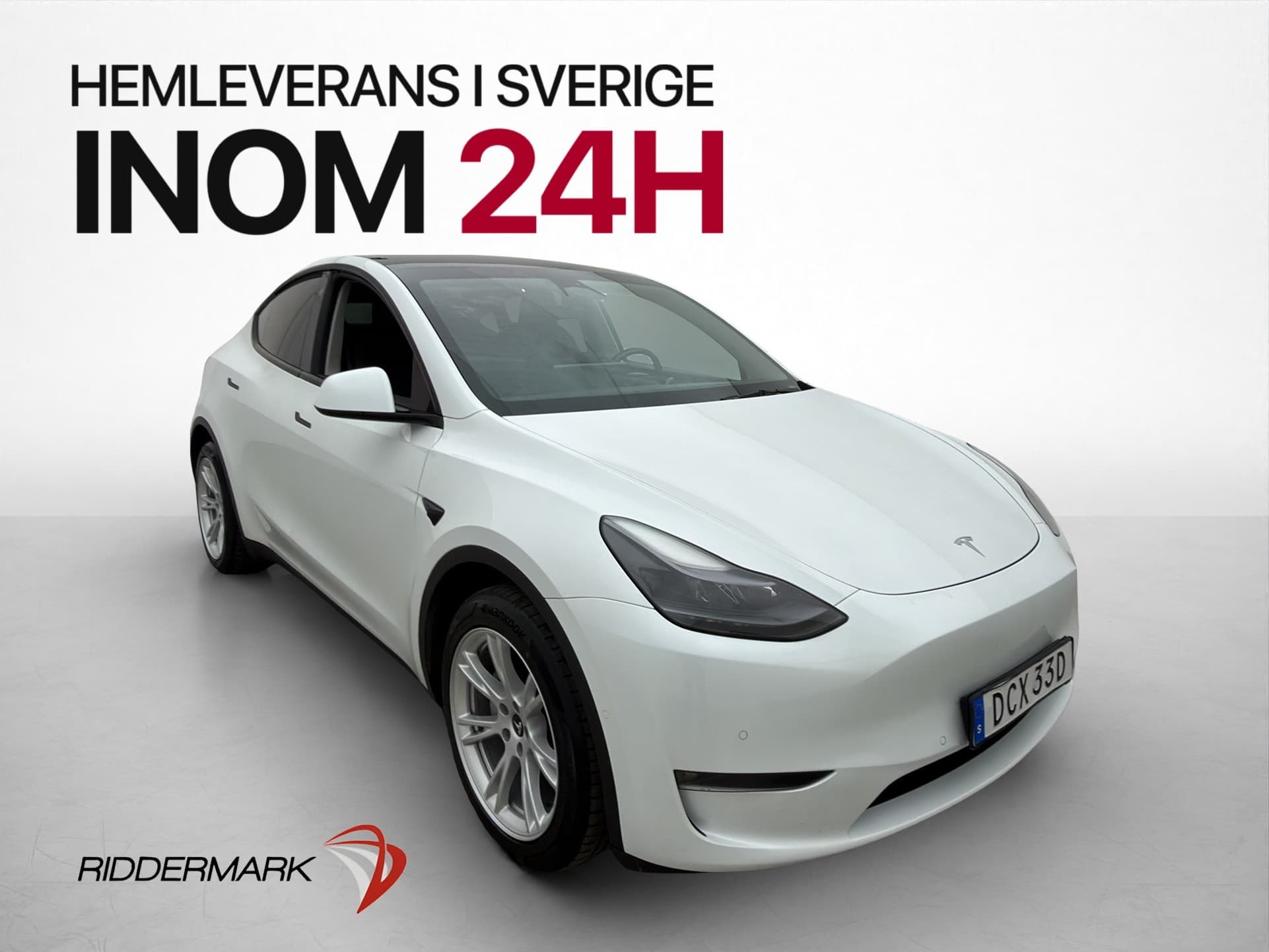 Tesla Model Y Long Range AWD 514hk Autopilot En ägare Moms