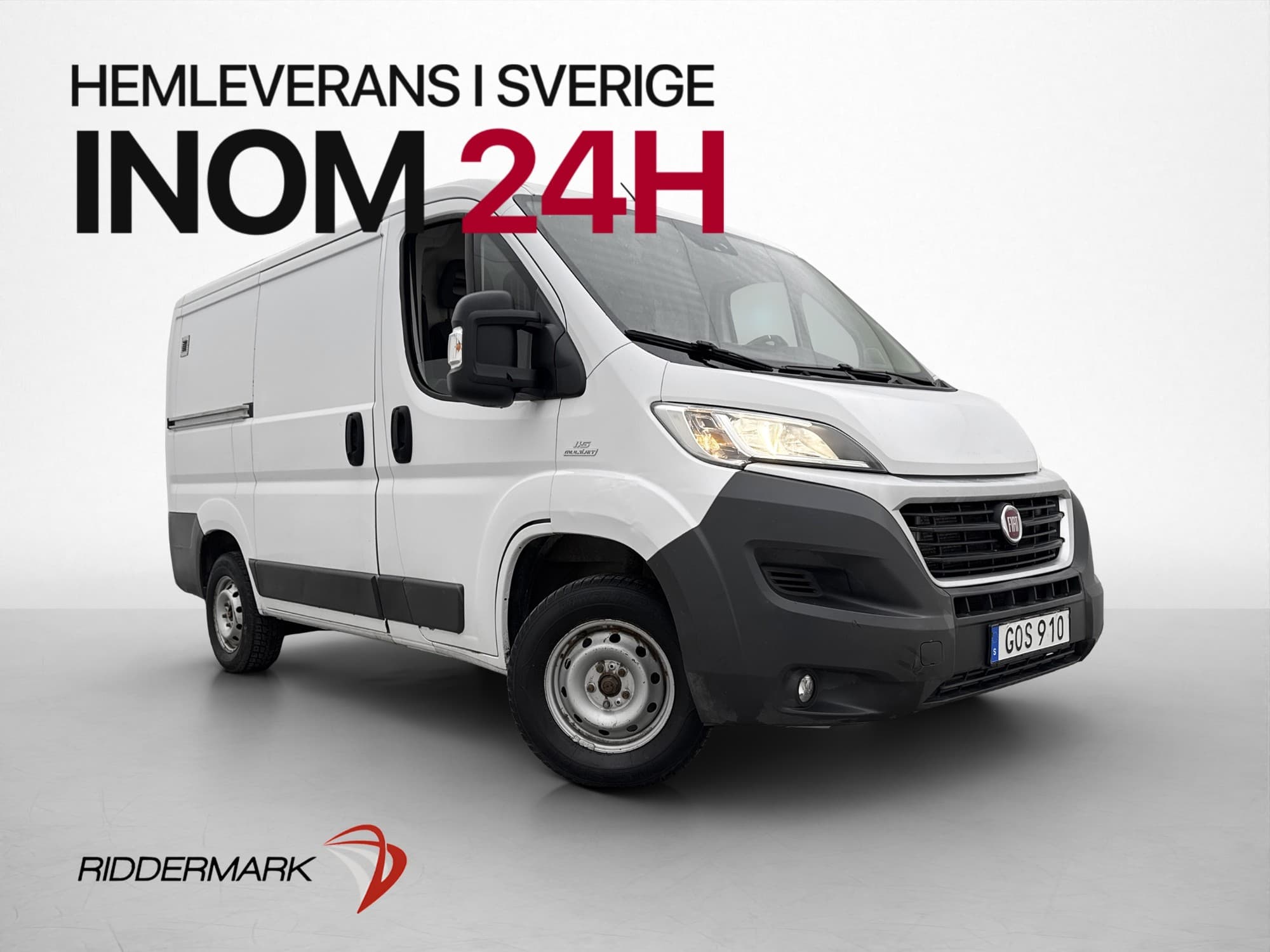 Fiat Ducato L2 Ny-Kamrem Värmare Dragkrok PDC 0.63 L/Mil
