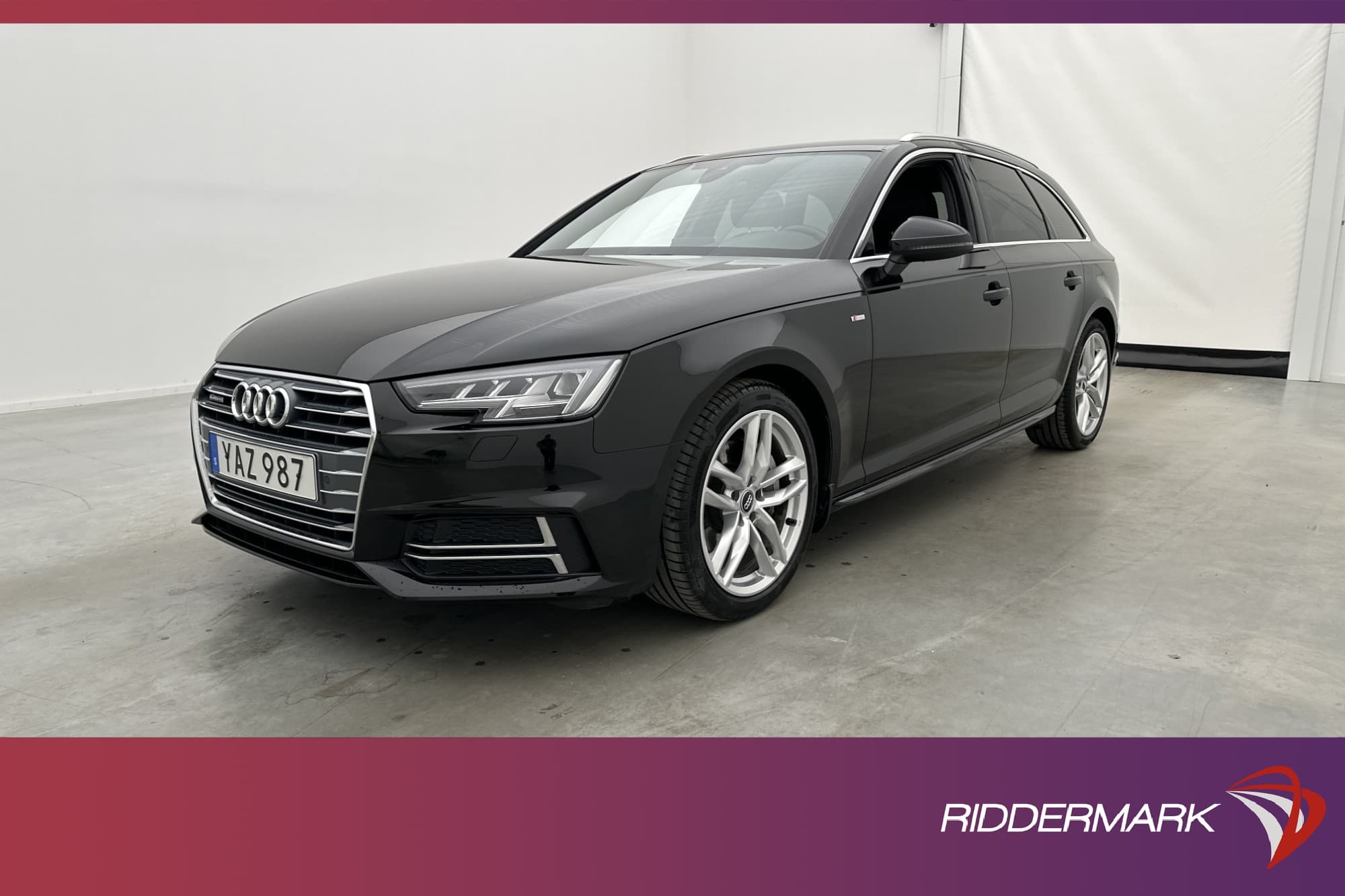 Audi A4 TDI Q 190hk S-Line Värmare Cockpit Drag Kamera