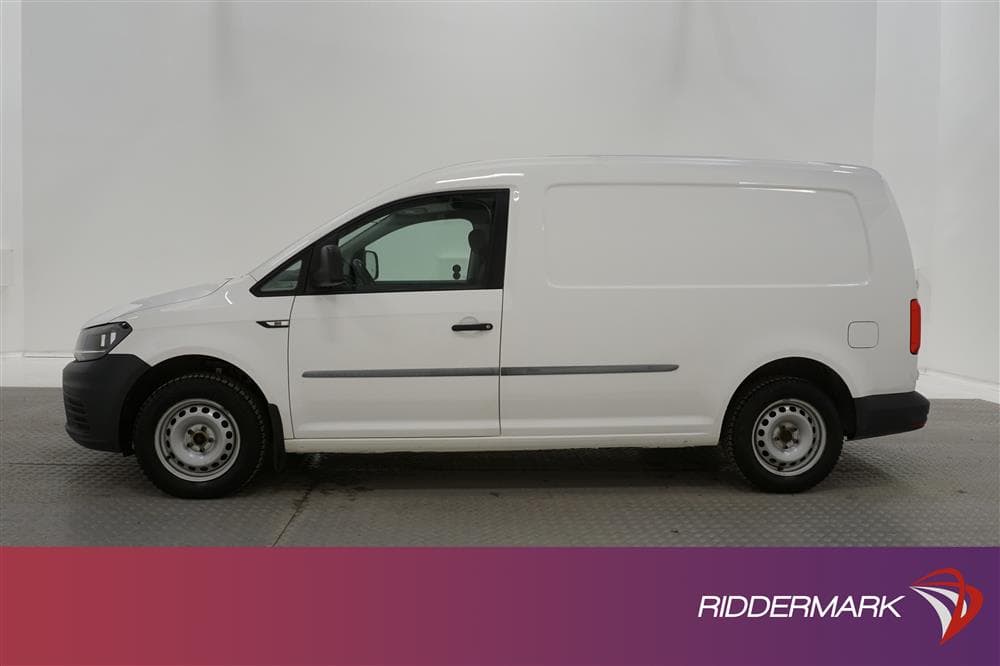 Volkswagen Caddy Maxi 2.0TDI Automat Dragkrok Värmare Moms