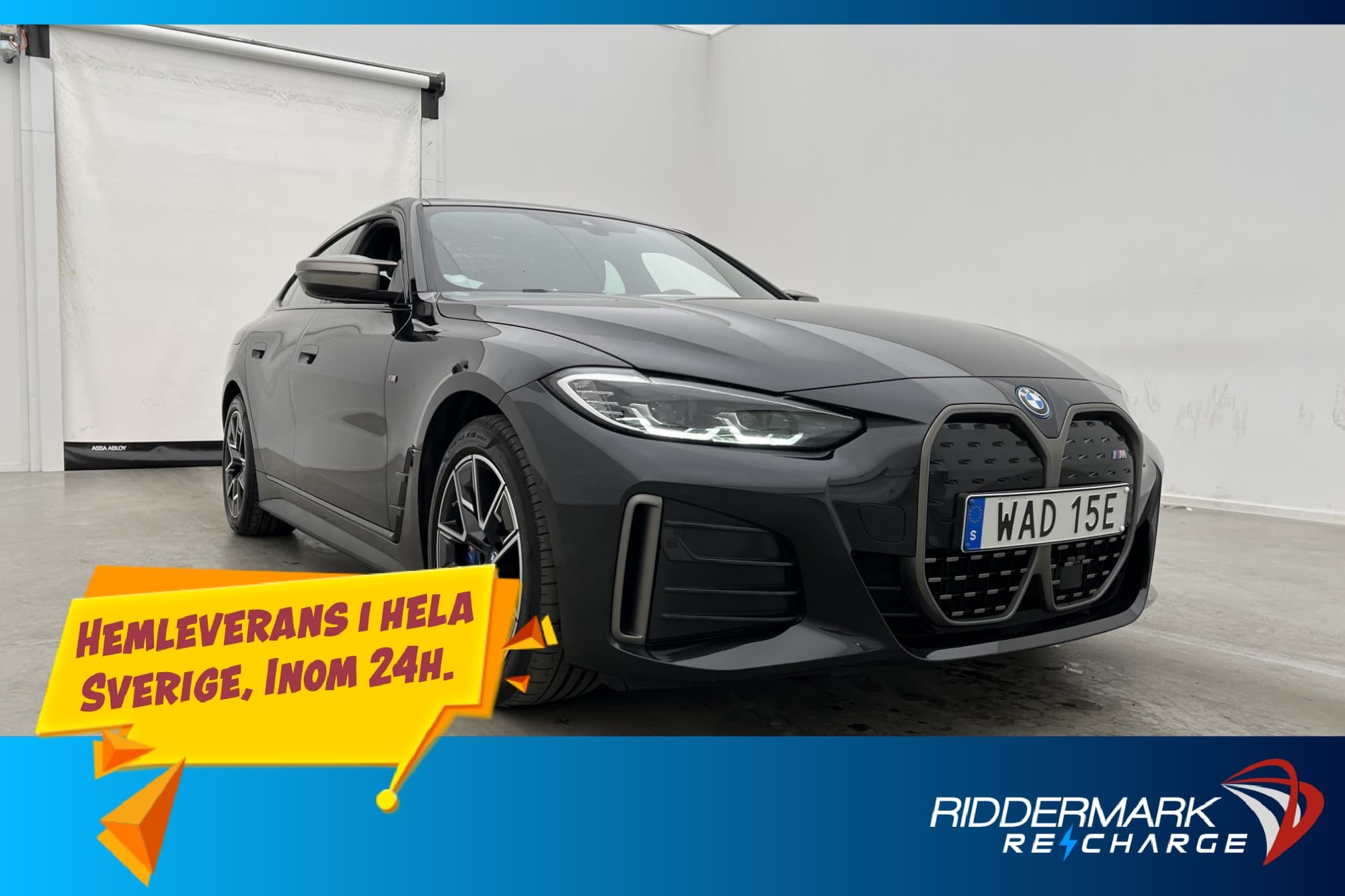 BMW i4 M50 xDrive Gran Coupé 544hk HiFi Kamera Navi CarPlay