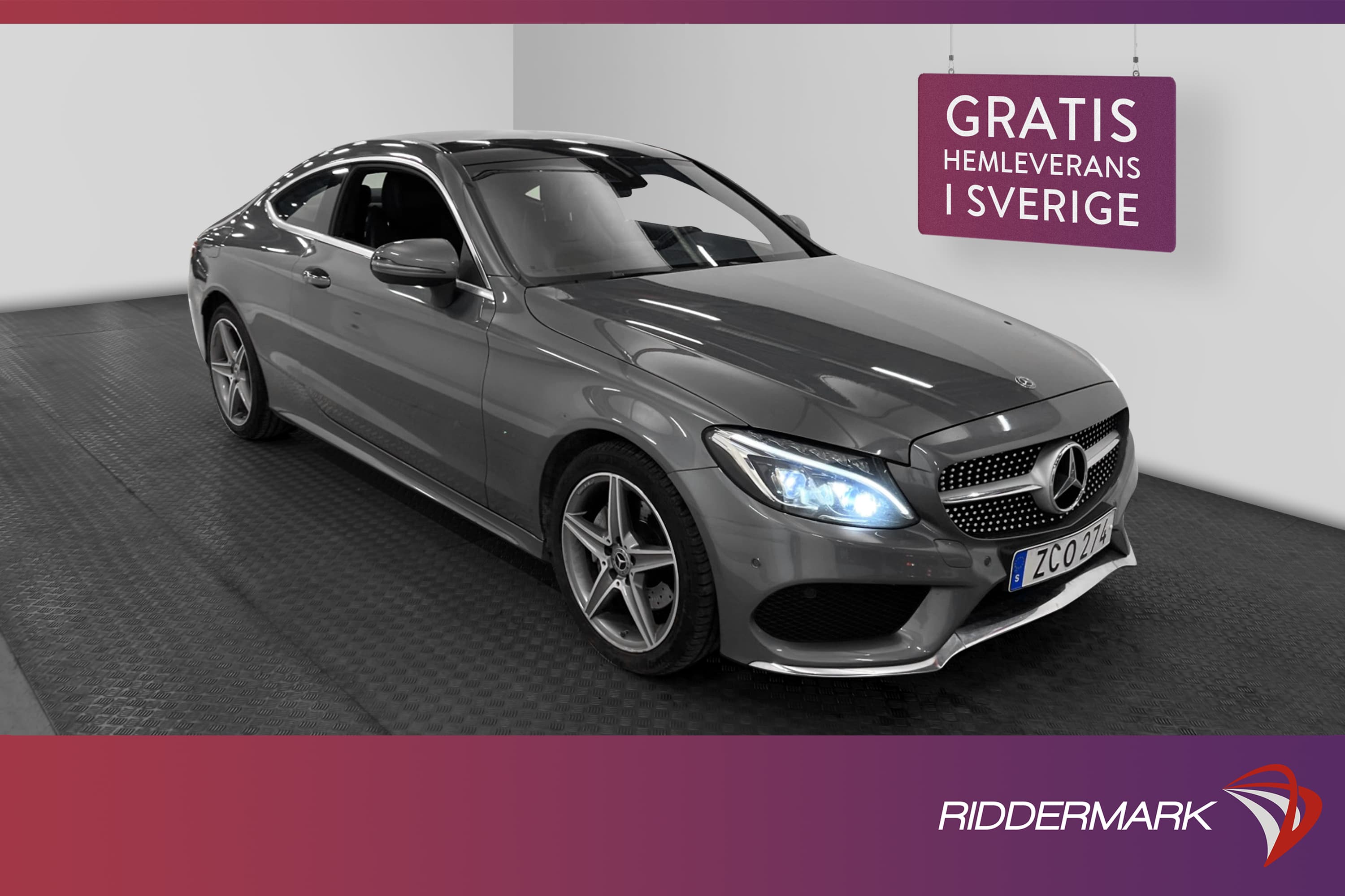Mercedes-Benz C 200 d Coupé 4M 170hk