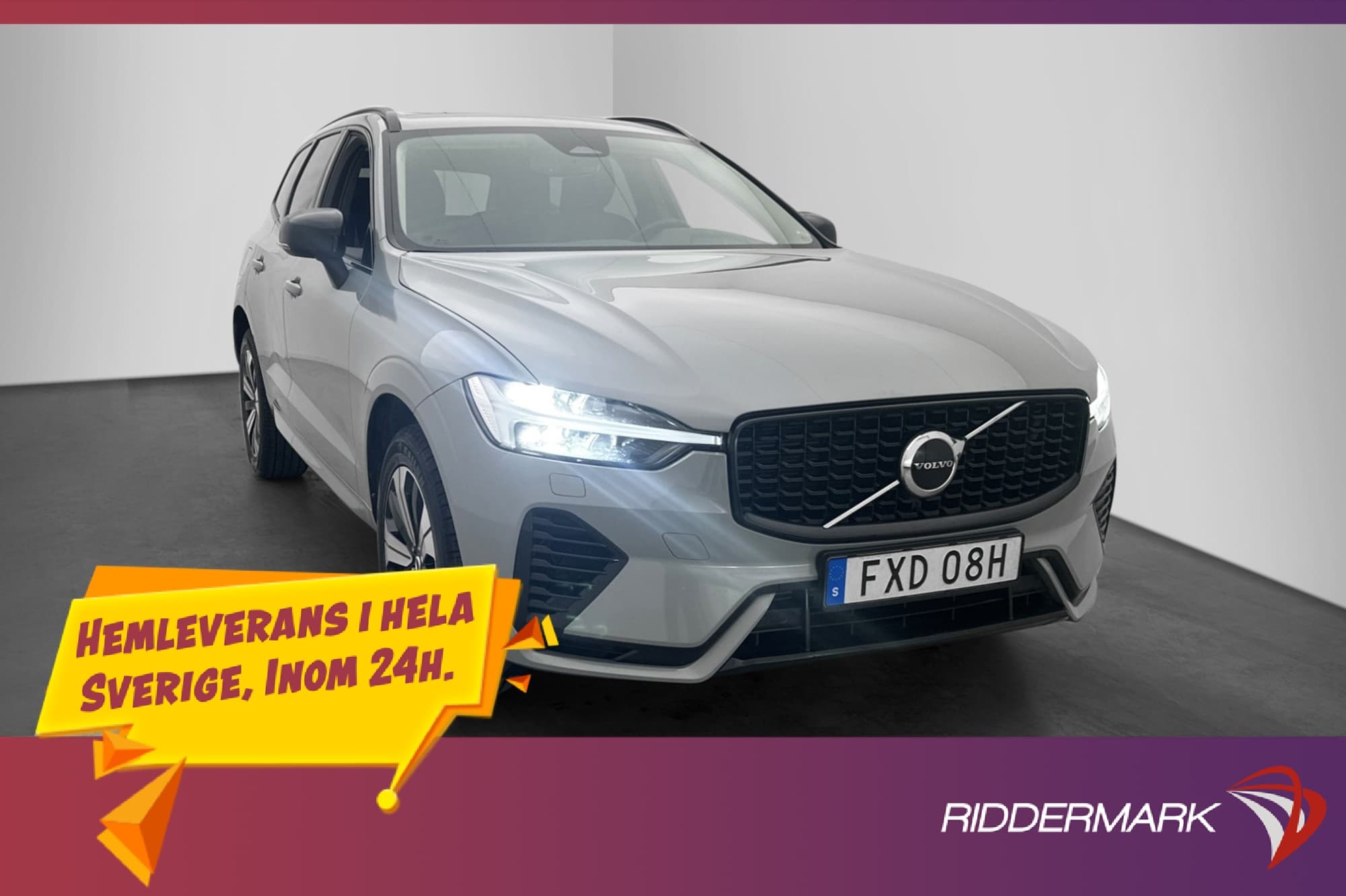 Volvo XC60 Recharge T6 AWD Plus Dark Pano Dragkrok MOMS