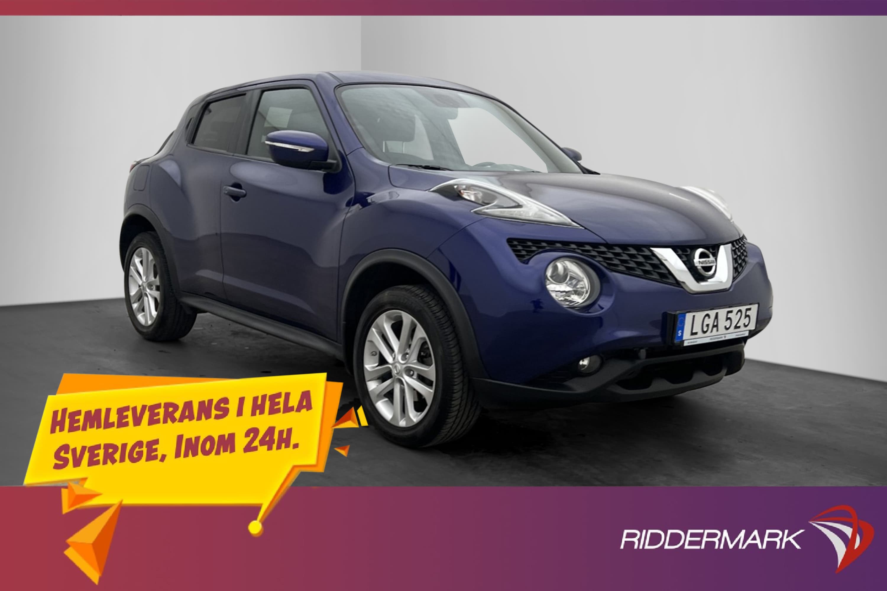 Nissan Juke 1.6 117hk N-Connecta M-Värmare Kamera Navigation