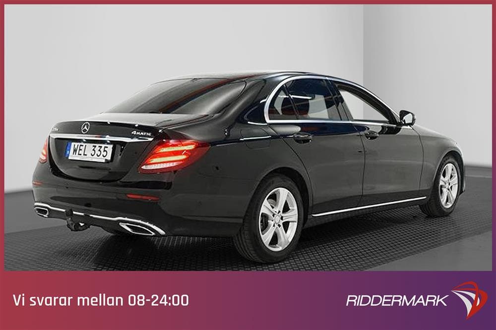 Mercedes-Benz E 220 d 4M 194hk D-värme Burmester 360° Dragexteriör
