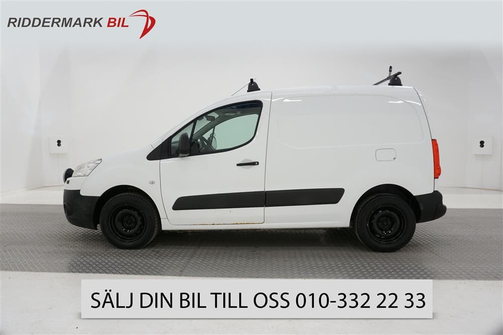 Peugeot Partner 1.6HDi 90hk 3-sits M-Värmare Drag Nyservad