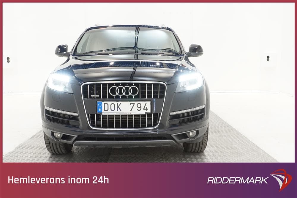 Audi Q7 3.0 TDI 239hk Quattro 7-Sits Skinn P-Sens Välservadexteriör