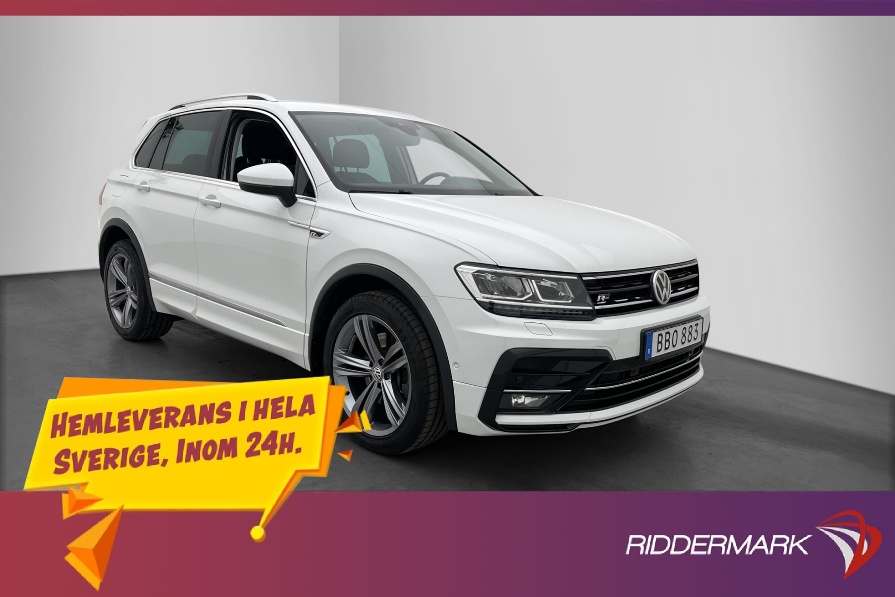 Volkswagen Tiguan 2.0 TSI 4M R-Line Kamera Värmare Drag