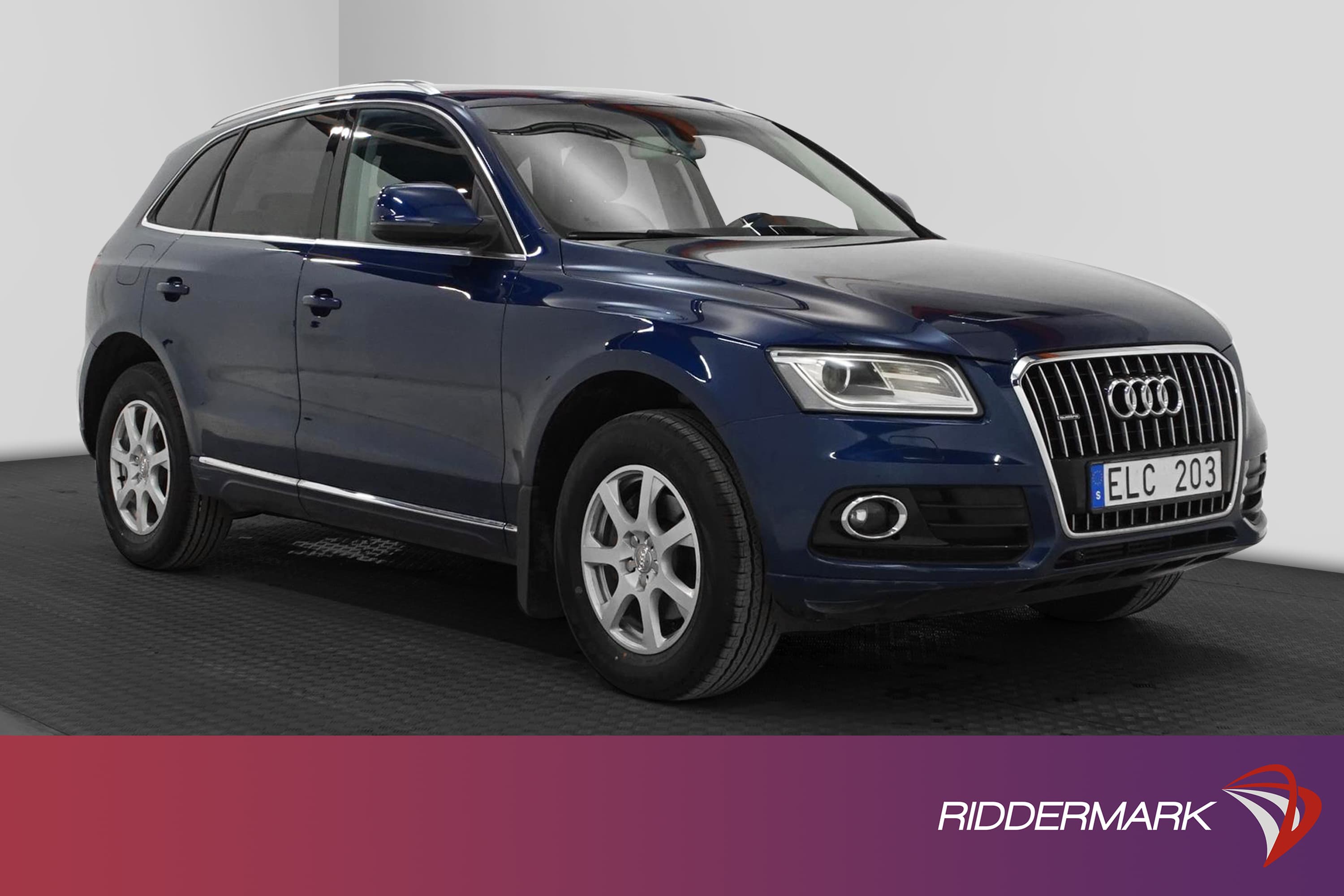 Audi Q5 2.0 TDI 177hk Quattro M-värm Drag Skinn/Alcantara