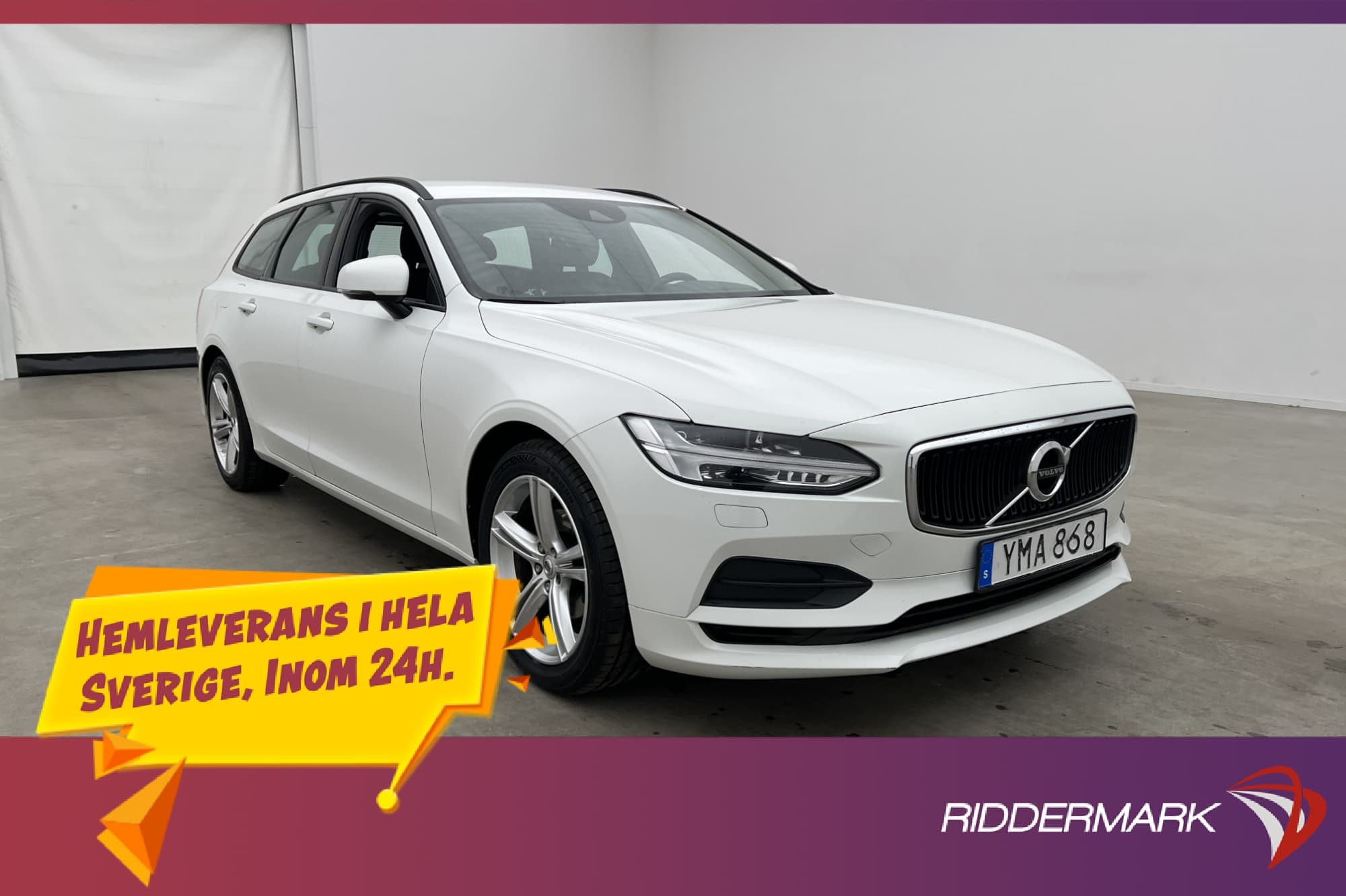 Volvo V90 D3 VoC Dragkrok Värmare P-sensorer 150hk