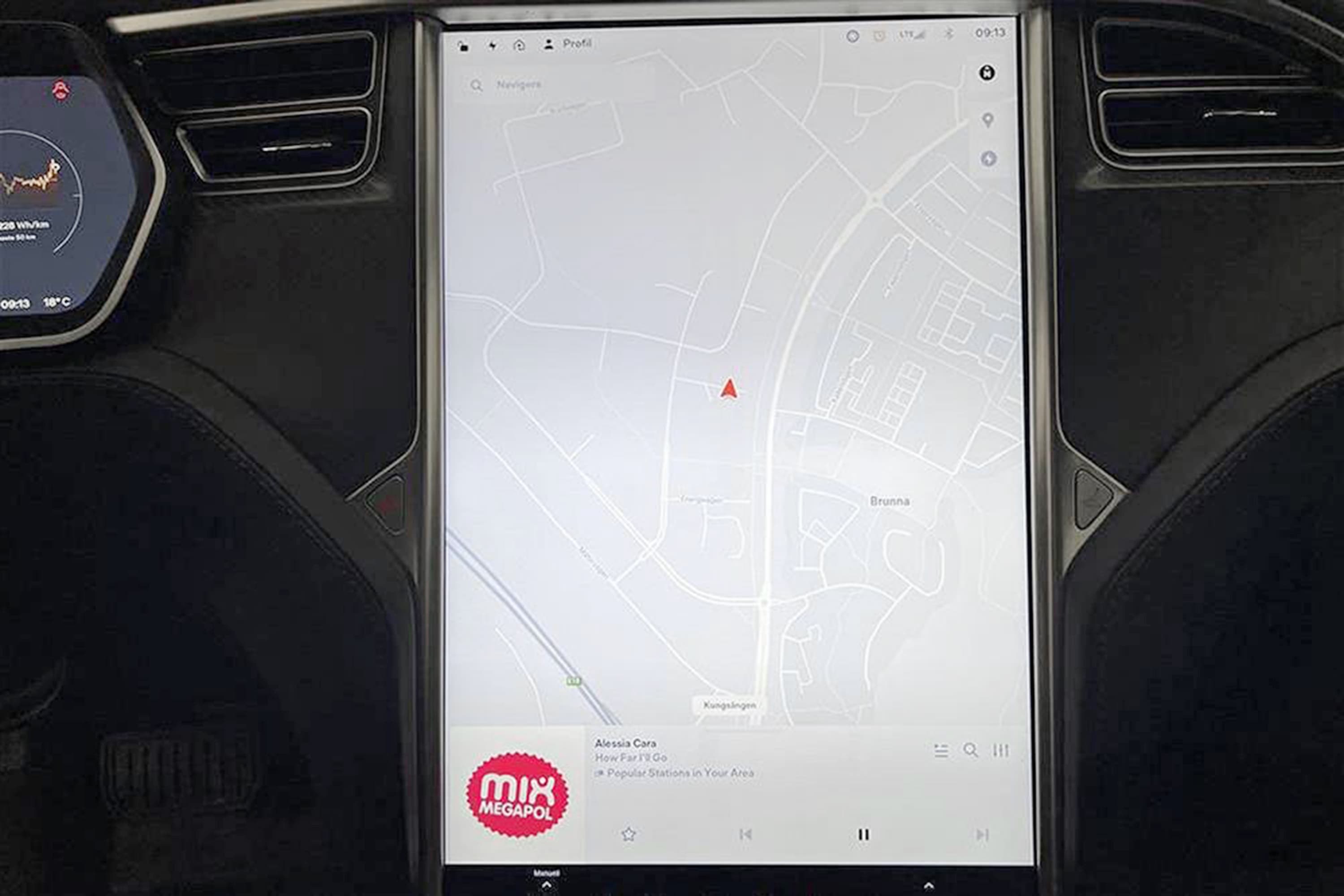 Tesla Model S 75 Uppgraderad AP Pano Skinn Leasebar Moms interiör