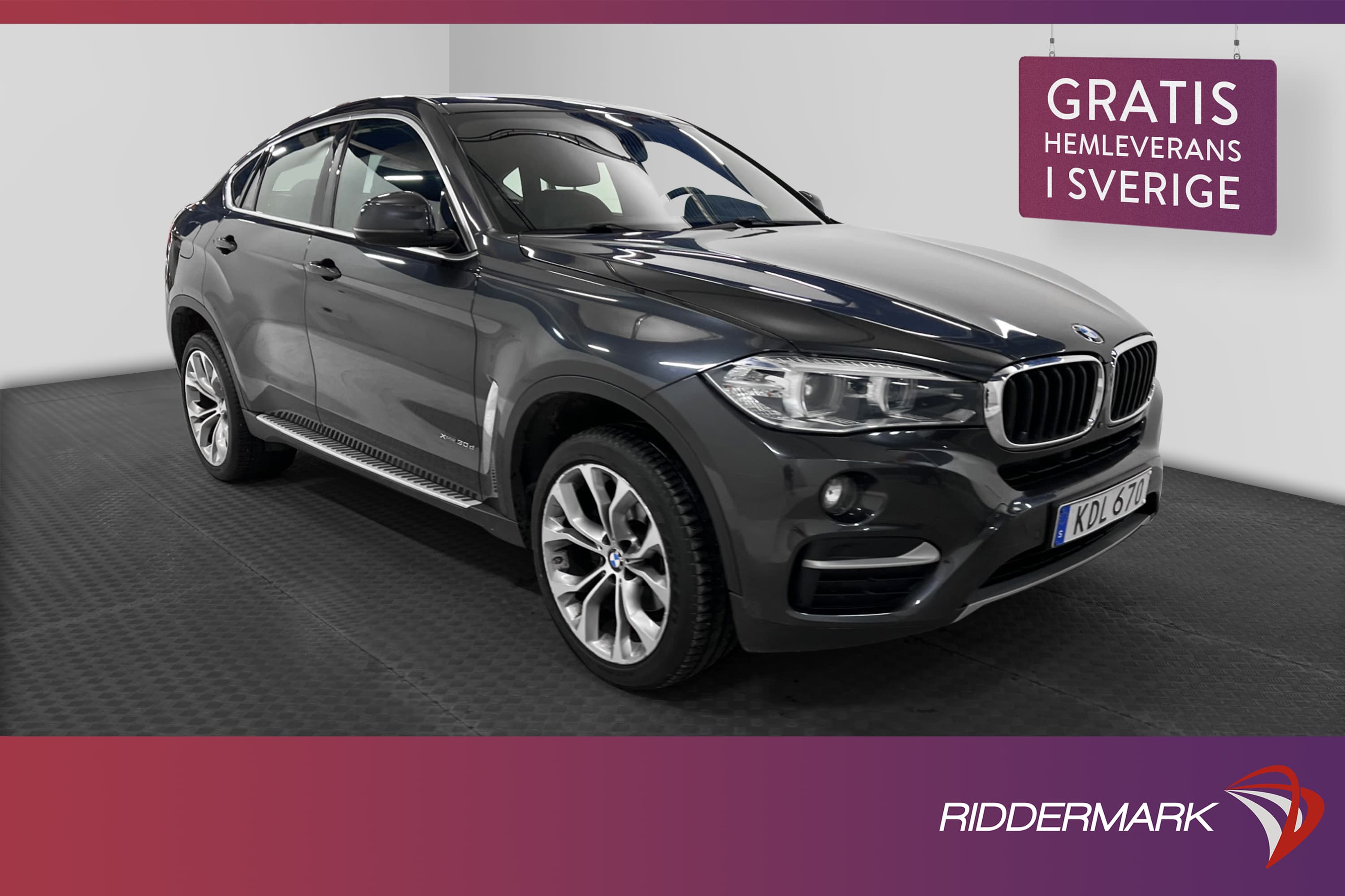 BMW X6 xDrive 258hk