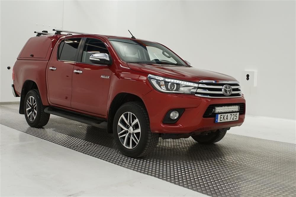 Toyota Hilux Premium 2.4D Automat Kamera Diff Drag Moms exteriör