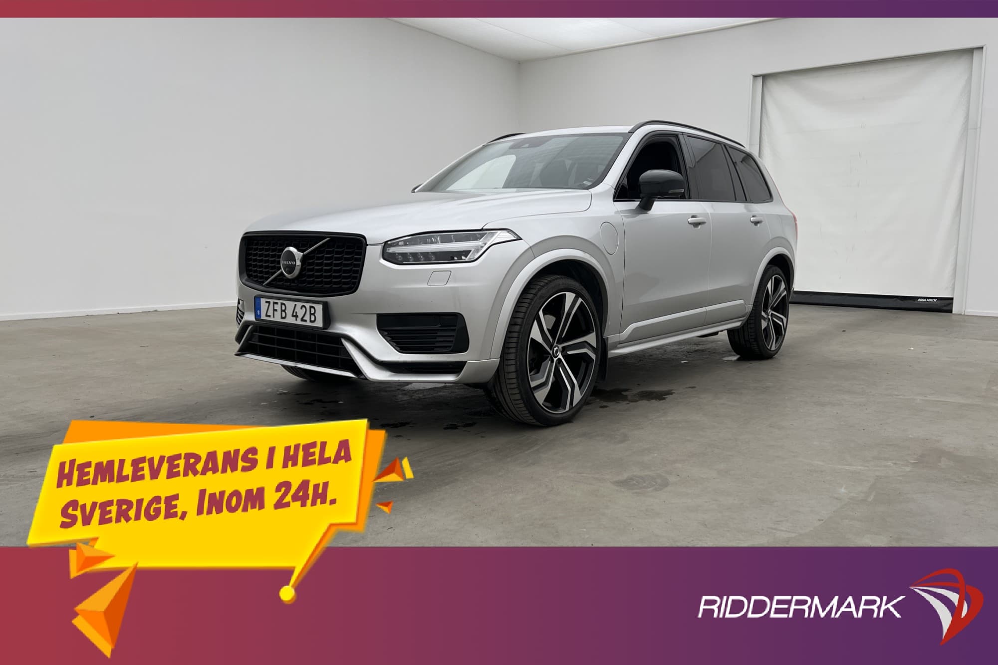 Volvo XC90 Recharge T8 R-Design 7-Sits B&W Pano Värmare Luft