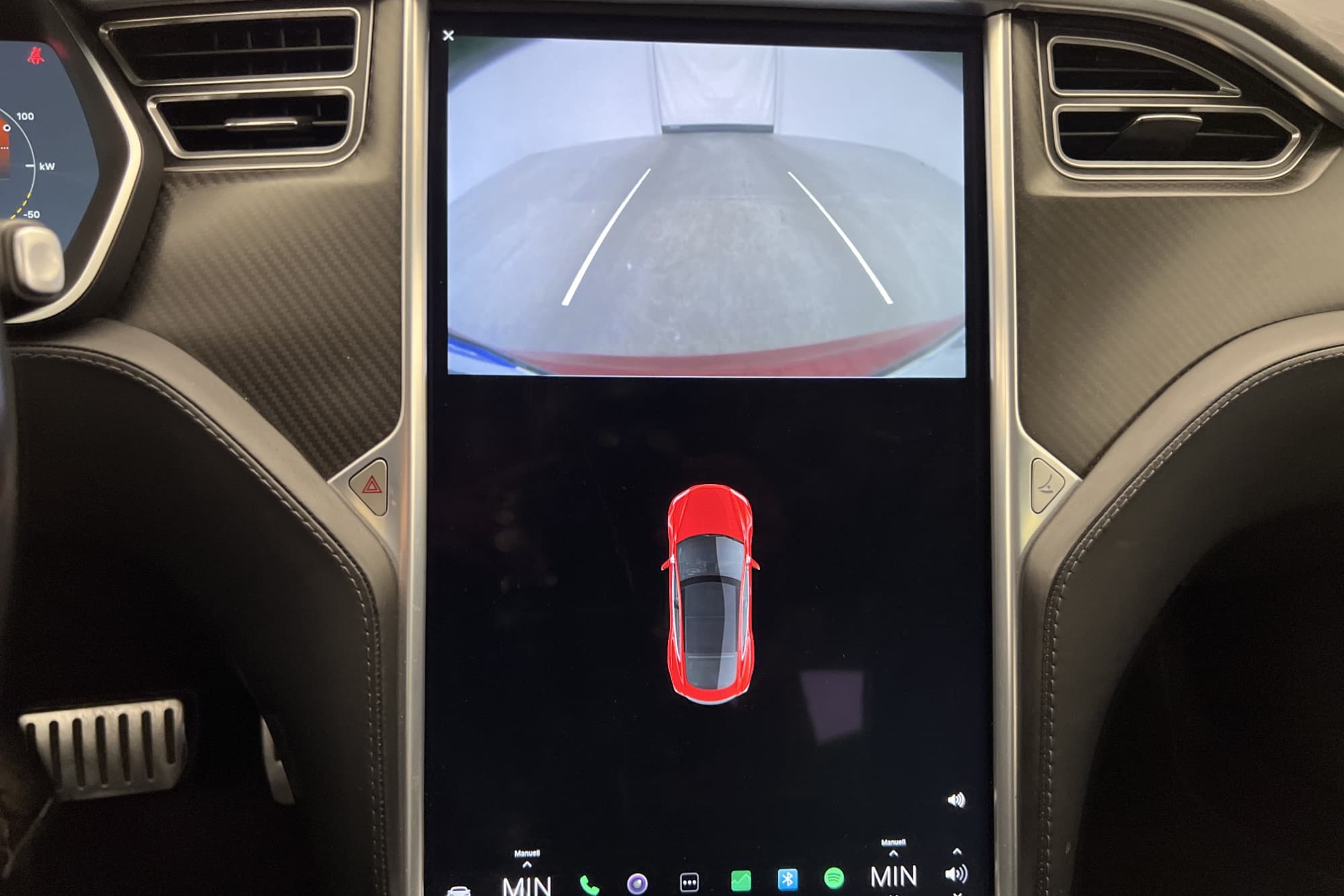 Tesla Model S P85D Luftfjädring Kolfiber CCS Svensksåld