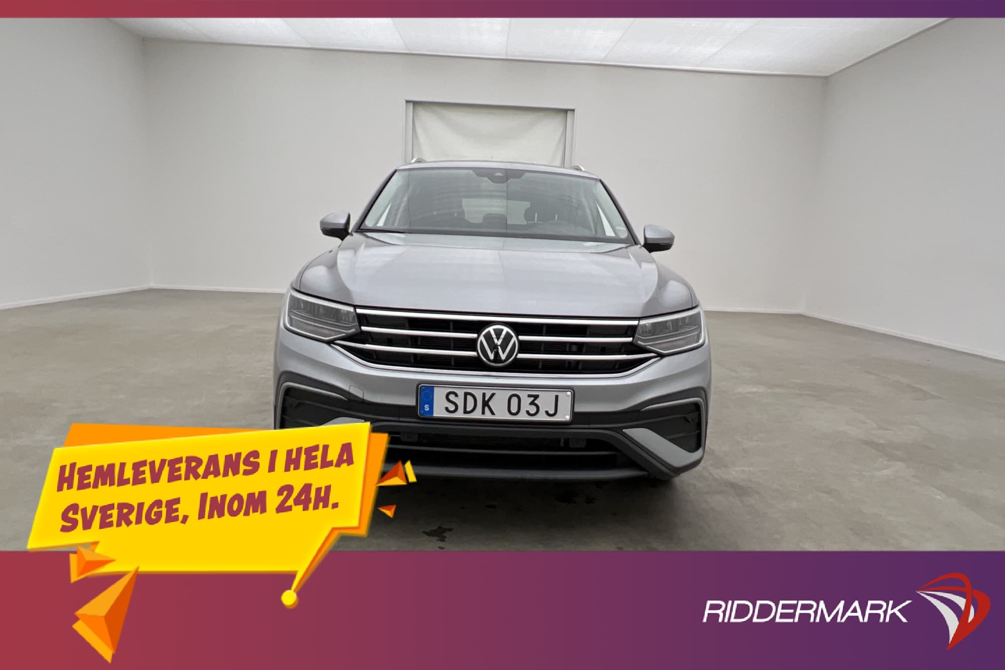 Volkswagen Tiguan Allspace 7-sätes TSI 150hk Värmare Drag