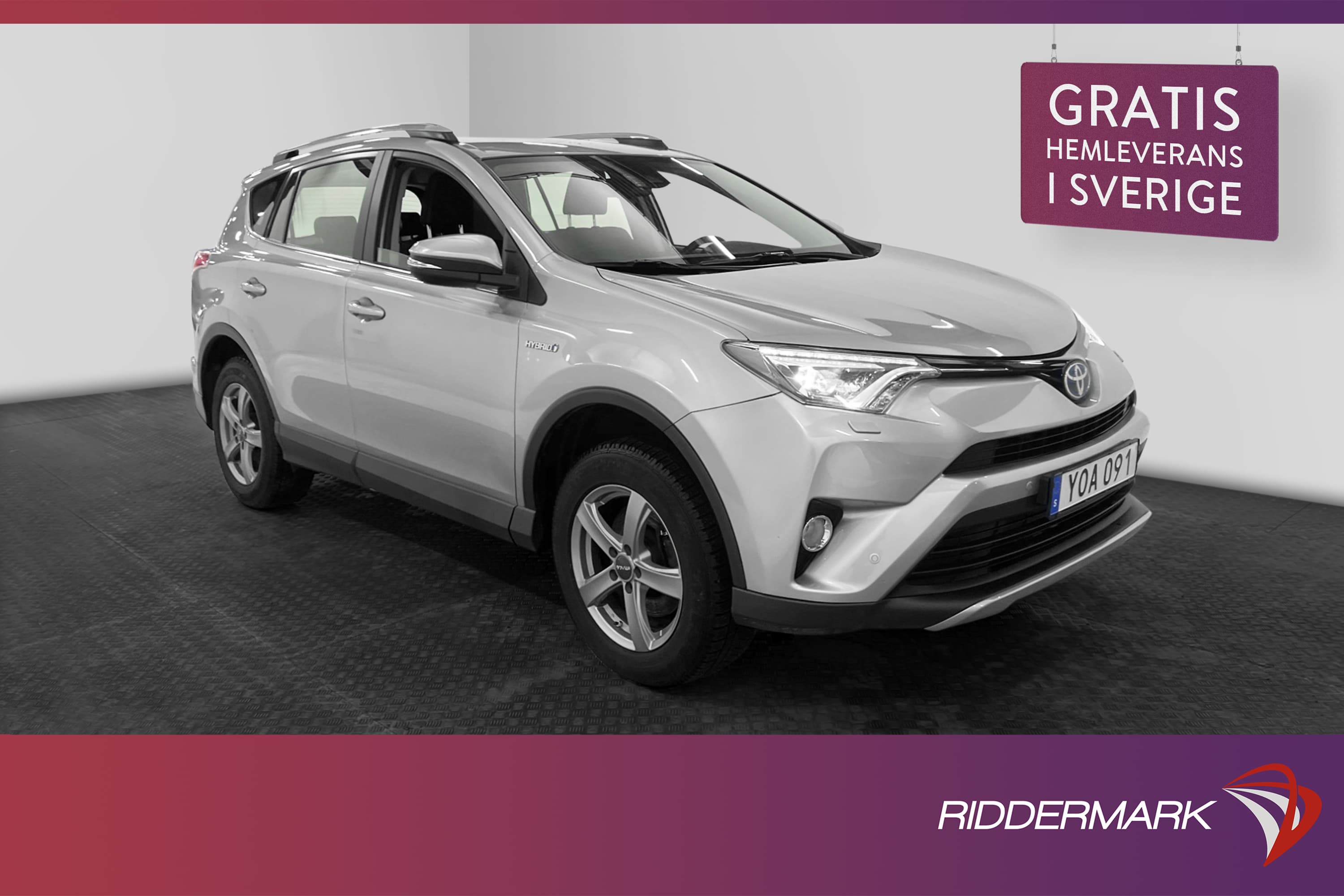 Toyota RAV4 Hybrid E-CVT 197hk