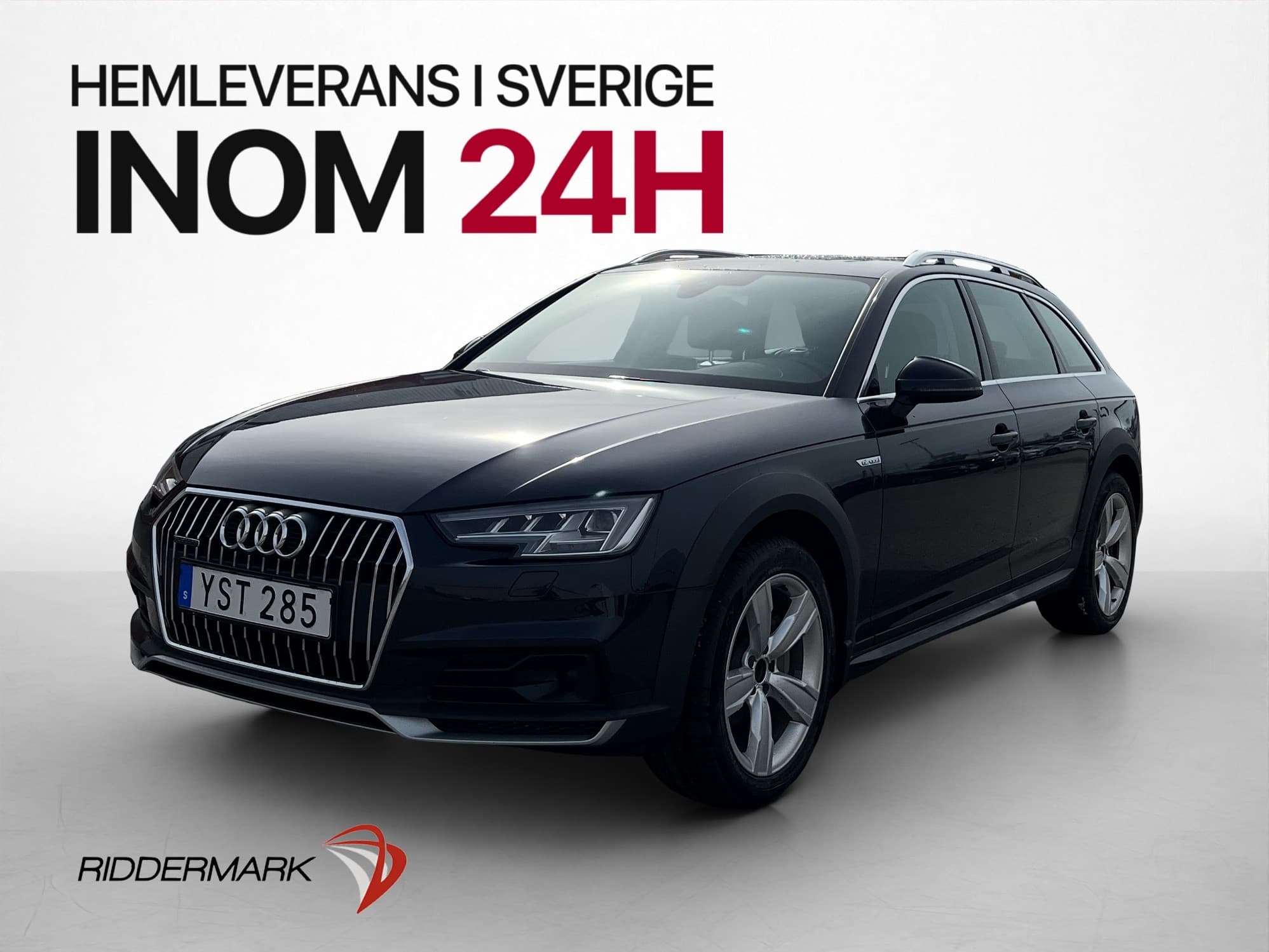 Audi A4 Allroad Q TDI Proline Drag Pano Värmare Cockpit