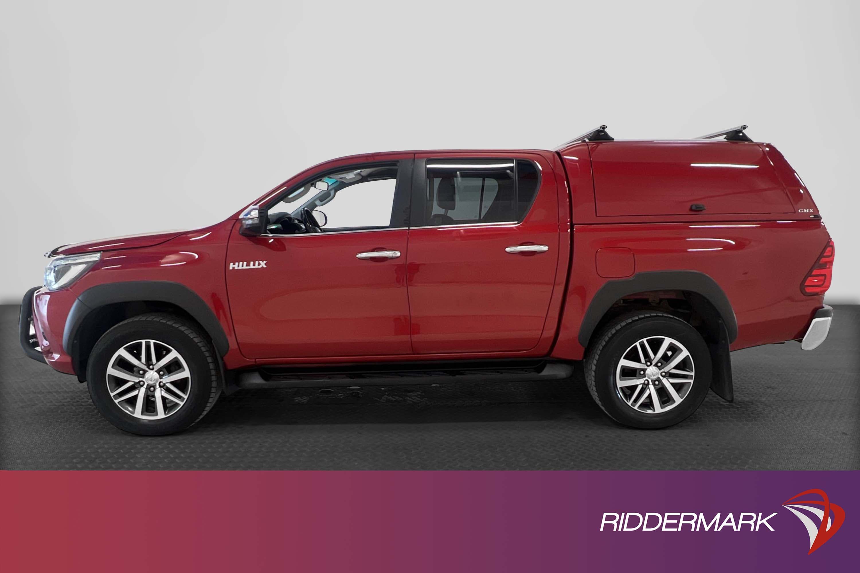 Toyota Hilux Premium 2.4 AWD Skinn Diff Navi B-Kamera Moms