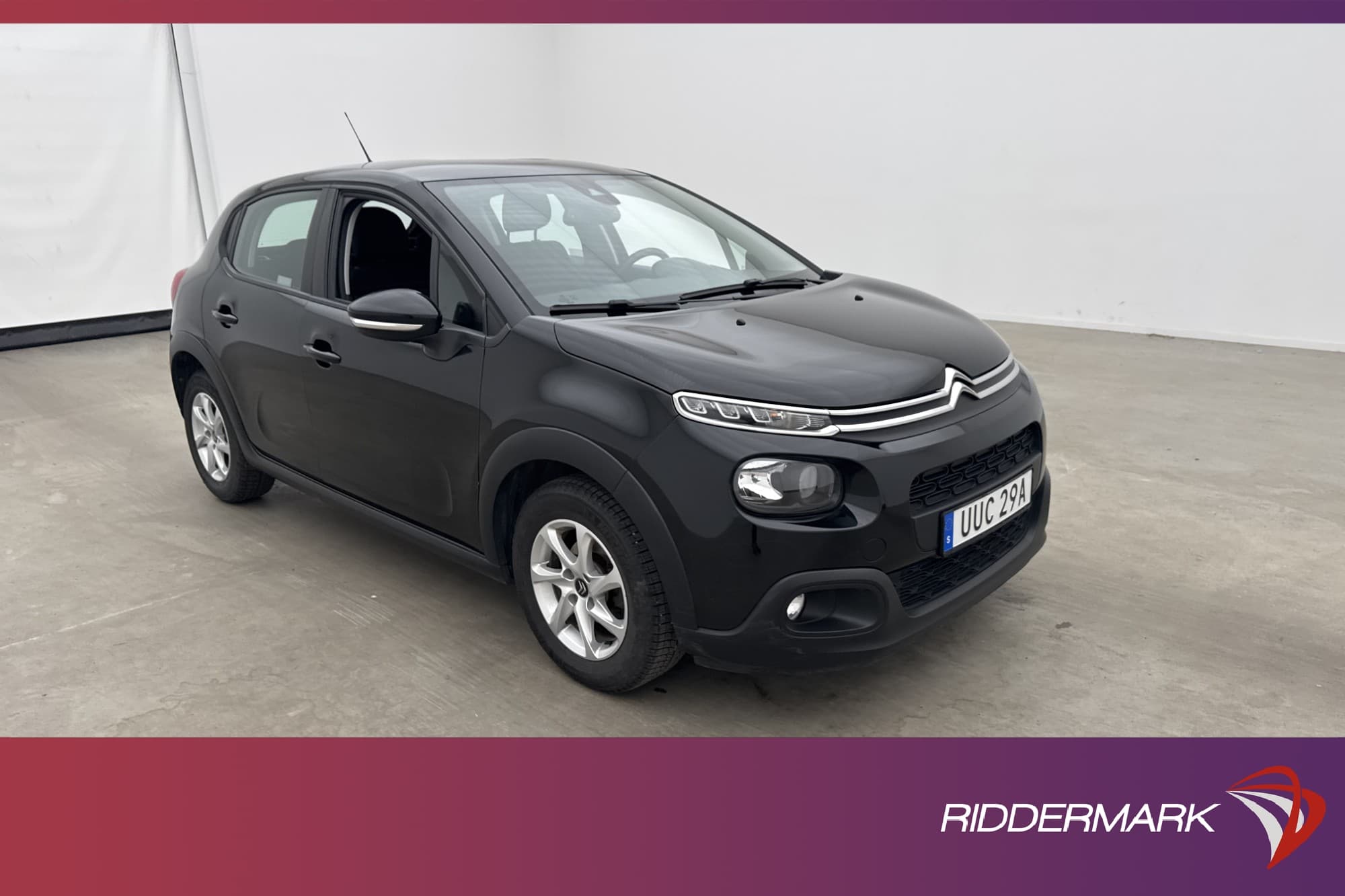 Citroën C3 1.2 VTi 83hk Feel Farthållare Låg-Skatt 0,42L/mil