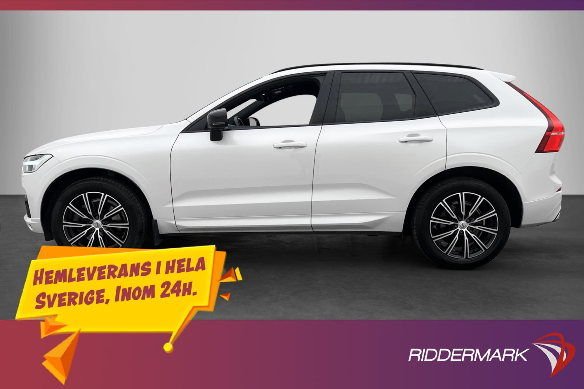 Volvo XC60 B4 AWD R-Design Värmare H/K Skinn 360° Drag HuD