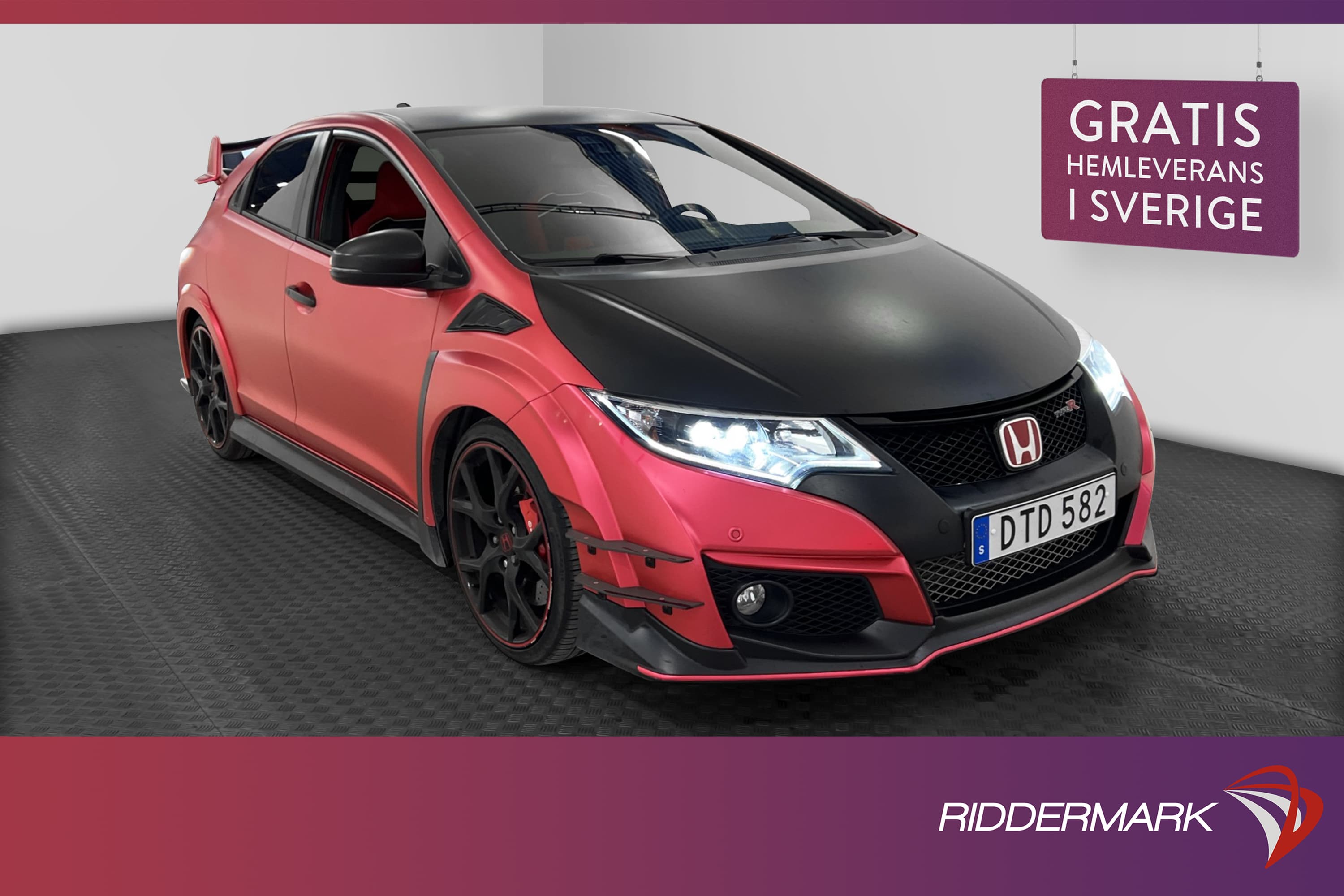 Honda Civic Type R 2.0 VTEC 310hk