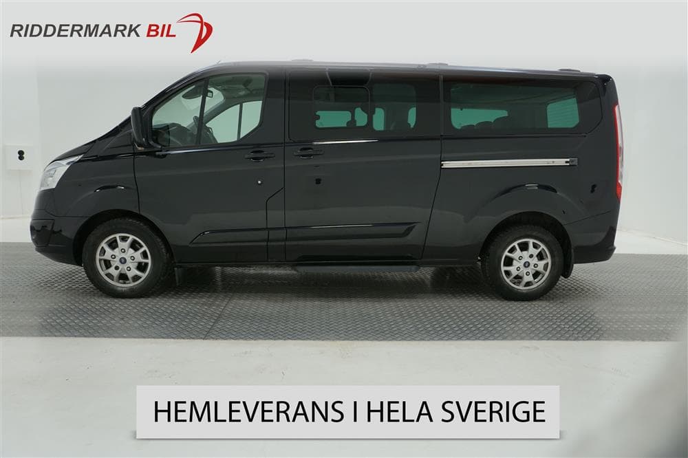 Ford Tourneo Custom 2.2TDCi 8-sits 155hk Värmare Lång Moms 