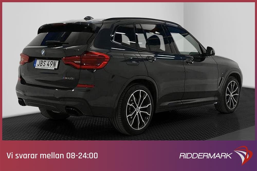 BMW X3 M40i xDrive 340hk Innovation Pano Harman 360° Kameraexteriör