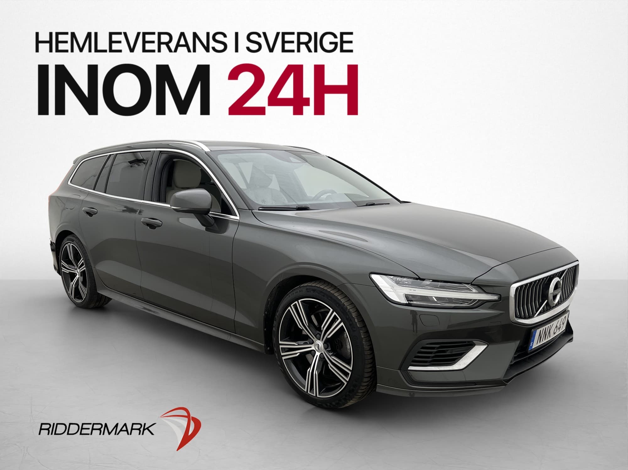 Volvo V60 Recharge T6 AWD Inscription H/K Pano Värmare Skinn
