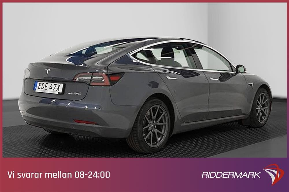 Tesla Model 3 Long Range AWD 440hk Svensksåld 1 Brukareexteriör
