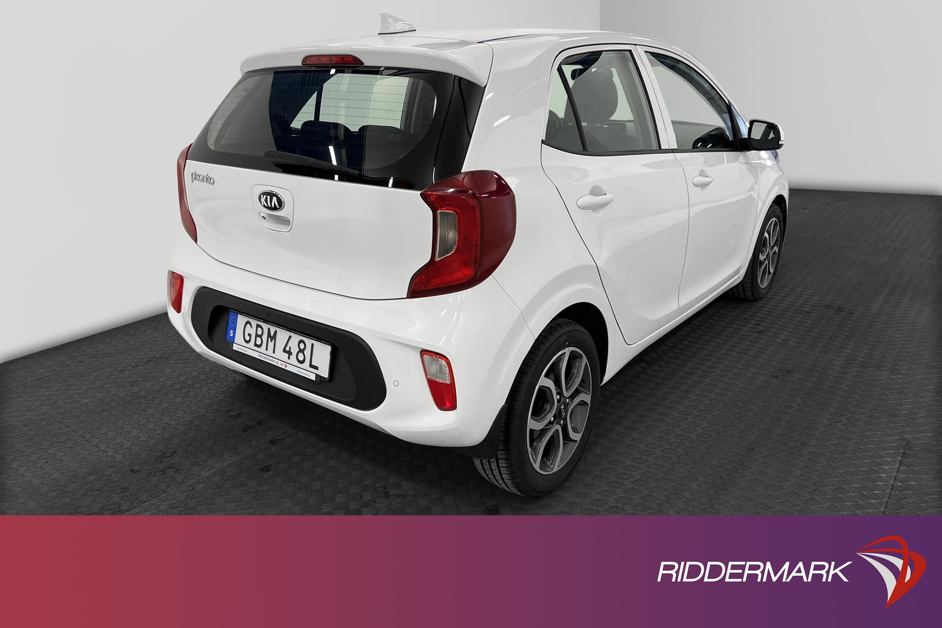 Kia Picanto 1.25 MPI Automat 84hk Kamera Carplay 0,66l/mil