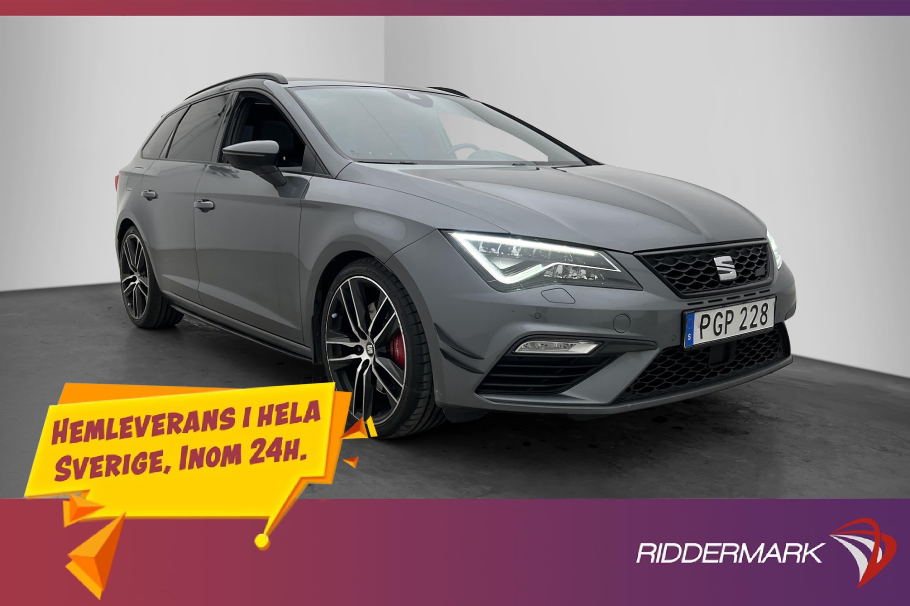 SEAT Leon Cupra ST 4Drive 300hk Panorama DCC Navi CarPlay