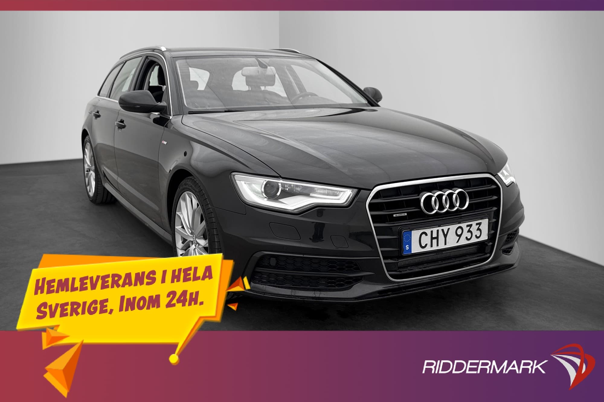 Audi A6 Avant 3.0 TDI V6 Quattro 204hk S-Line Drag 0.58l/mil