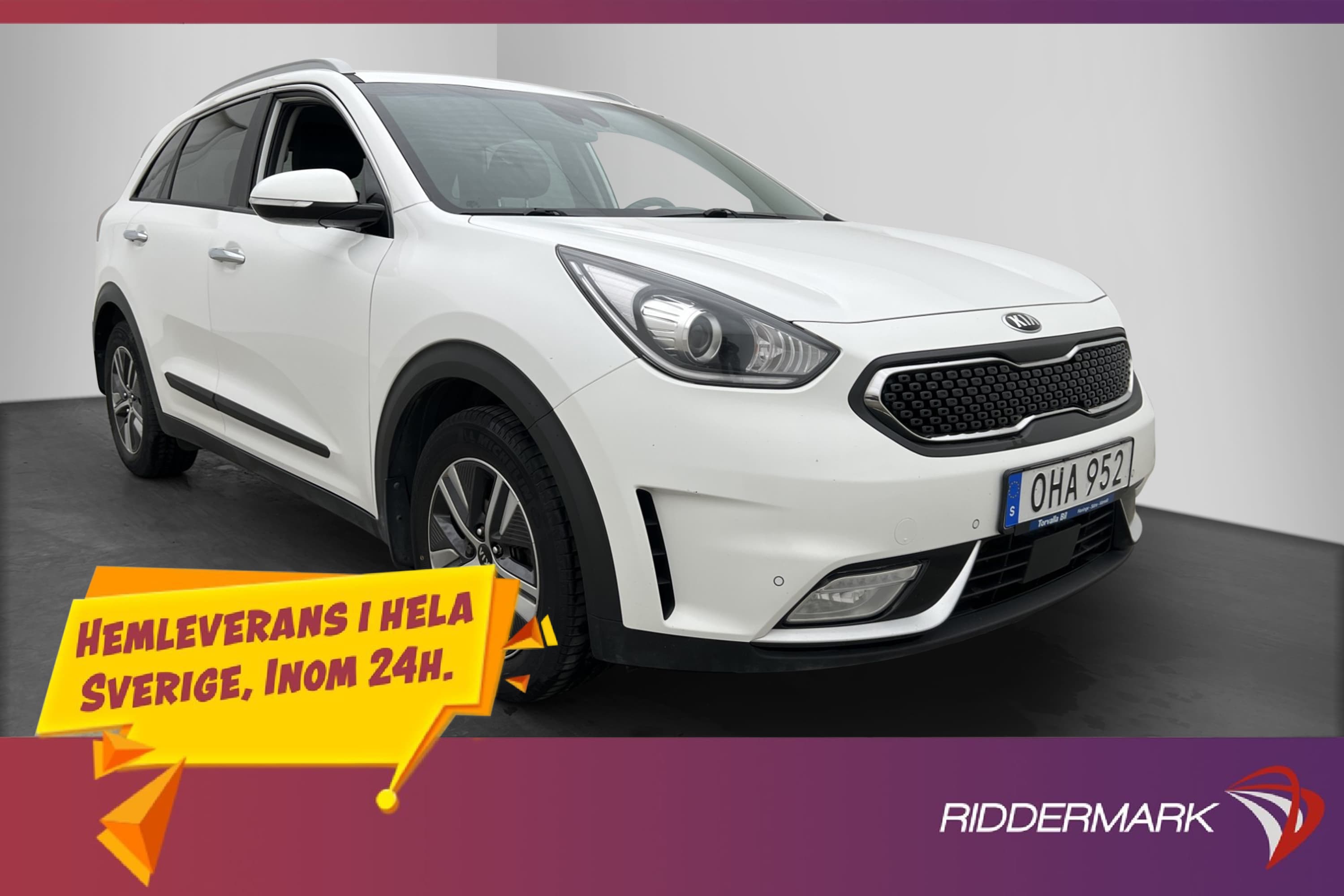 Kia Niro Hybrid 141hk Advance Plus Kamera Skinn Navi CarPlay