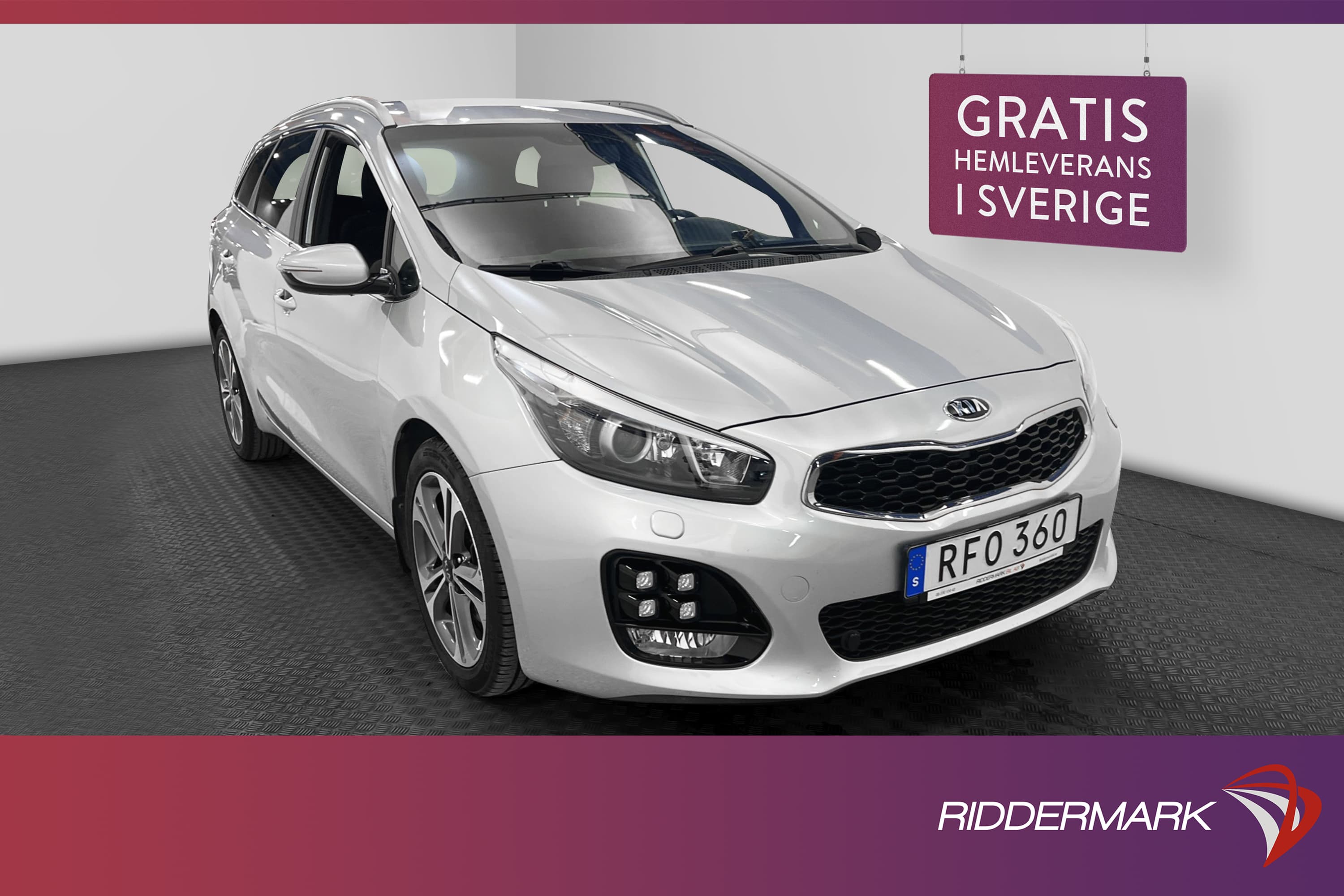 Kia Ceed Sportswagon 1.6 CRDi 136hk GT-Line Värmare Kamera