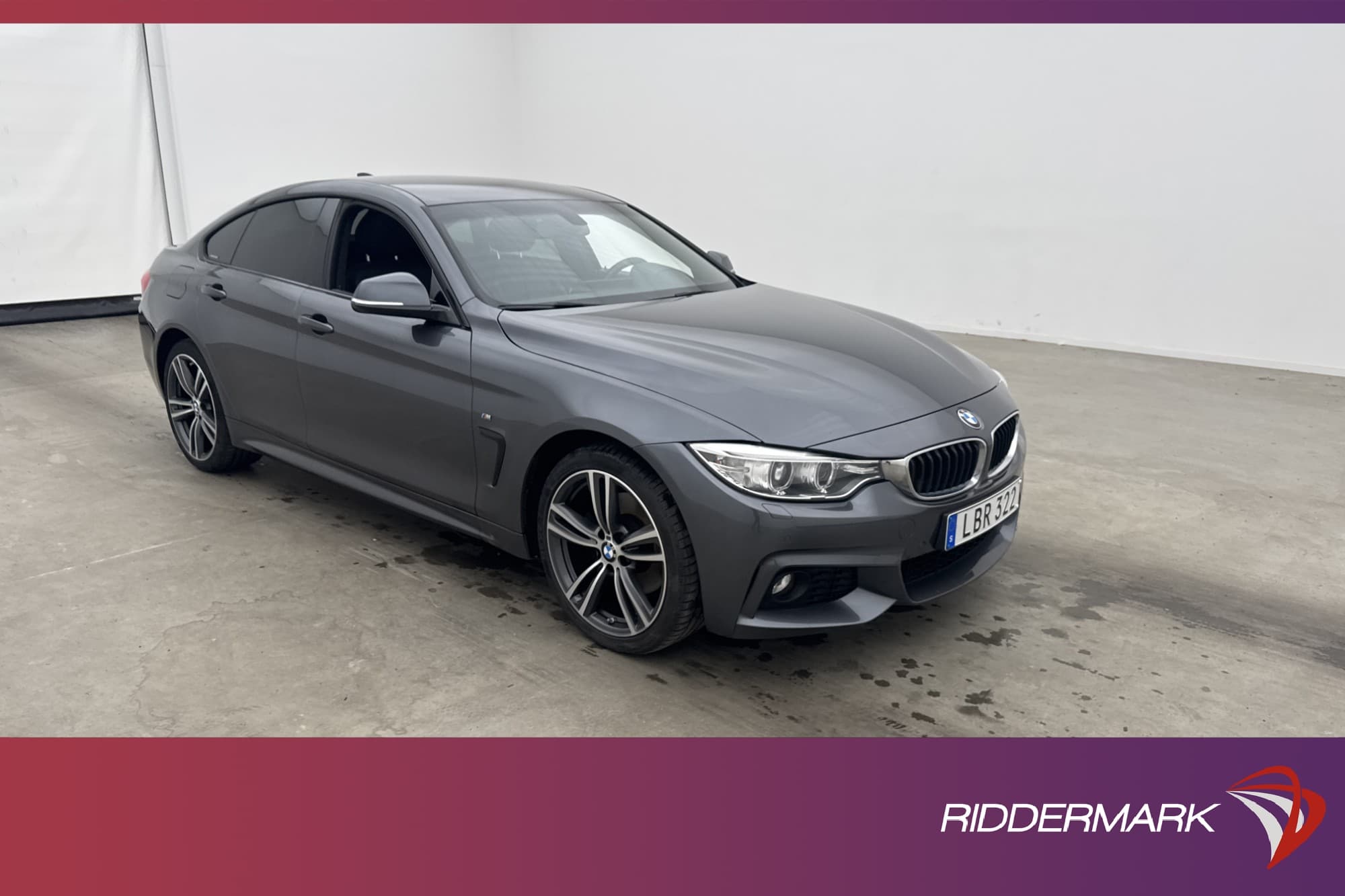 BMW 430 d xDrive M Sport Navi HiFi Skinn Elstolar Dragkrok