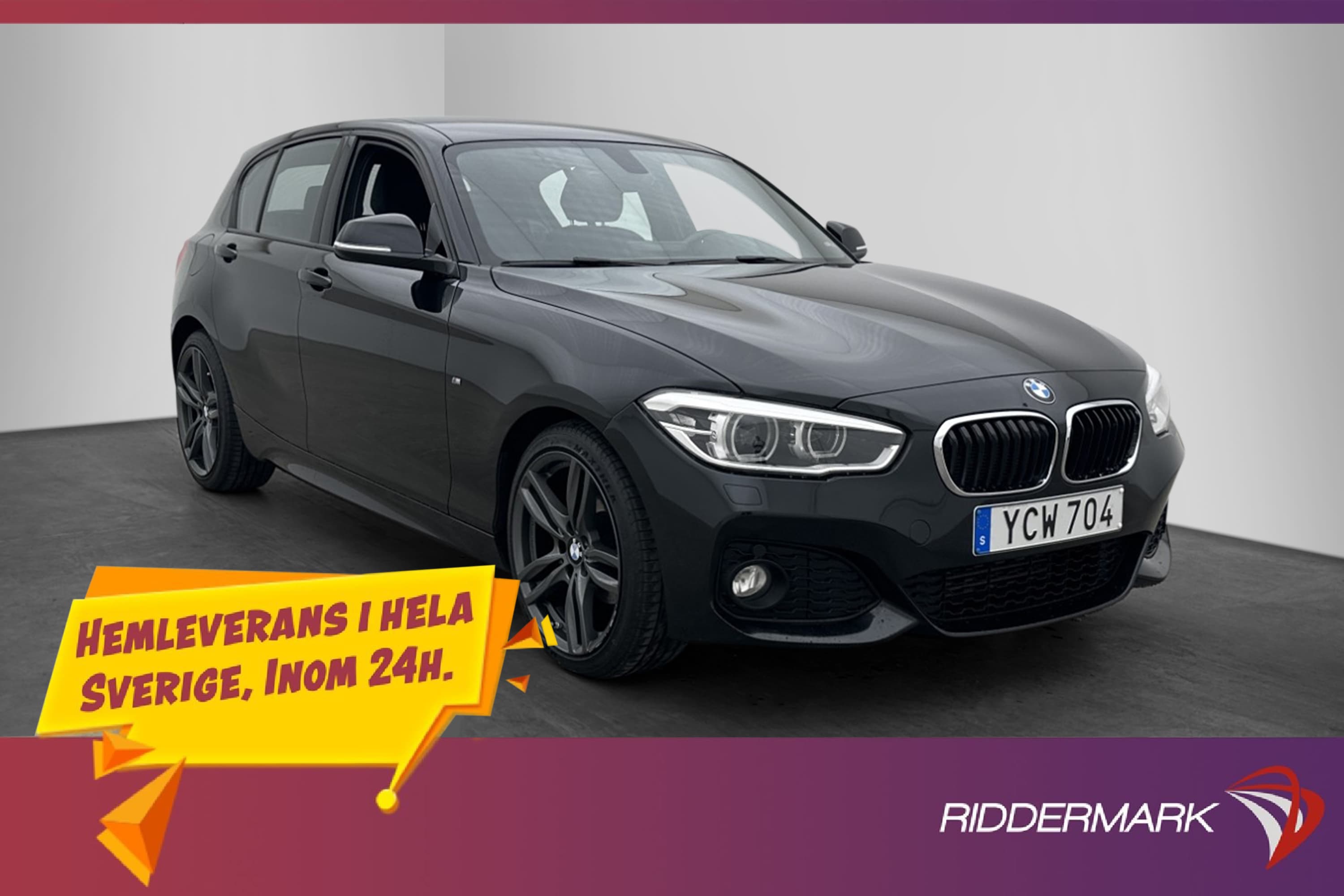 BMW 118 i 136hk M Sport Sensorer Alcantara Rattvärme
