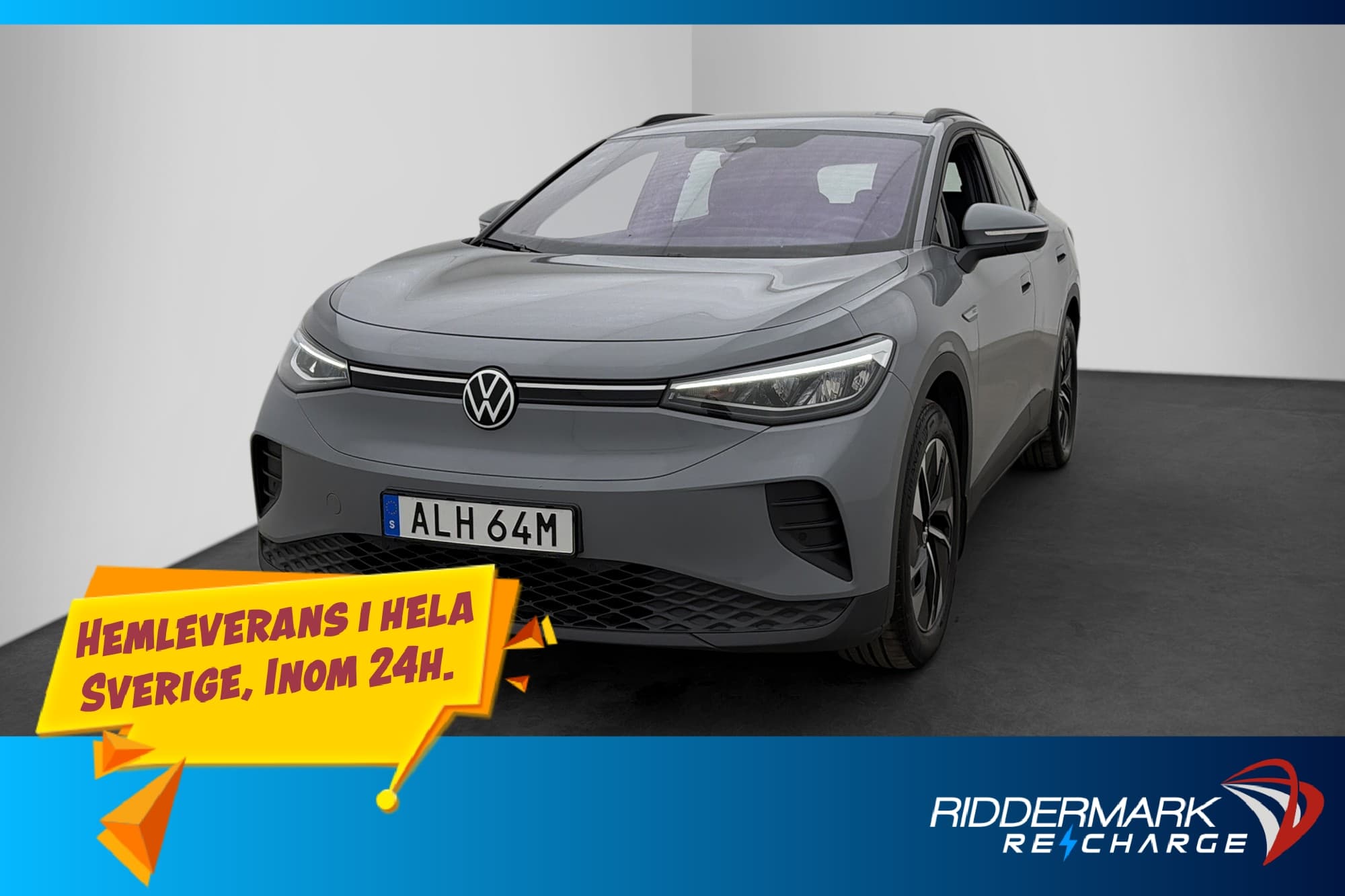 Volkswagen ID.4 Pro Perfomance 204hk Värmare CarPlay Drag 