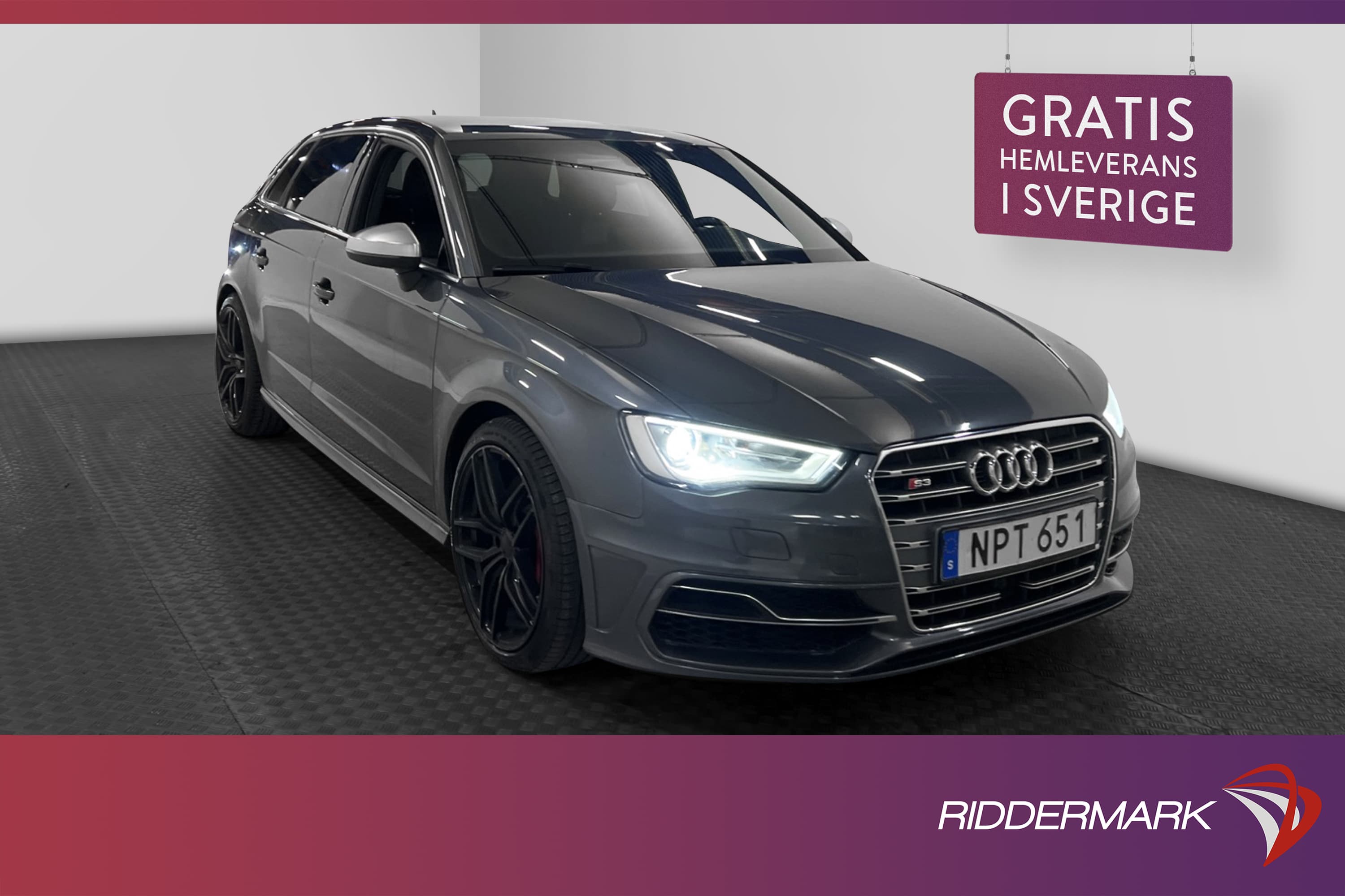 Audi S3 Sportback Quattro 300hk