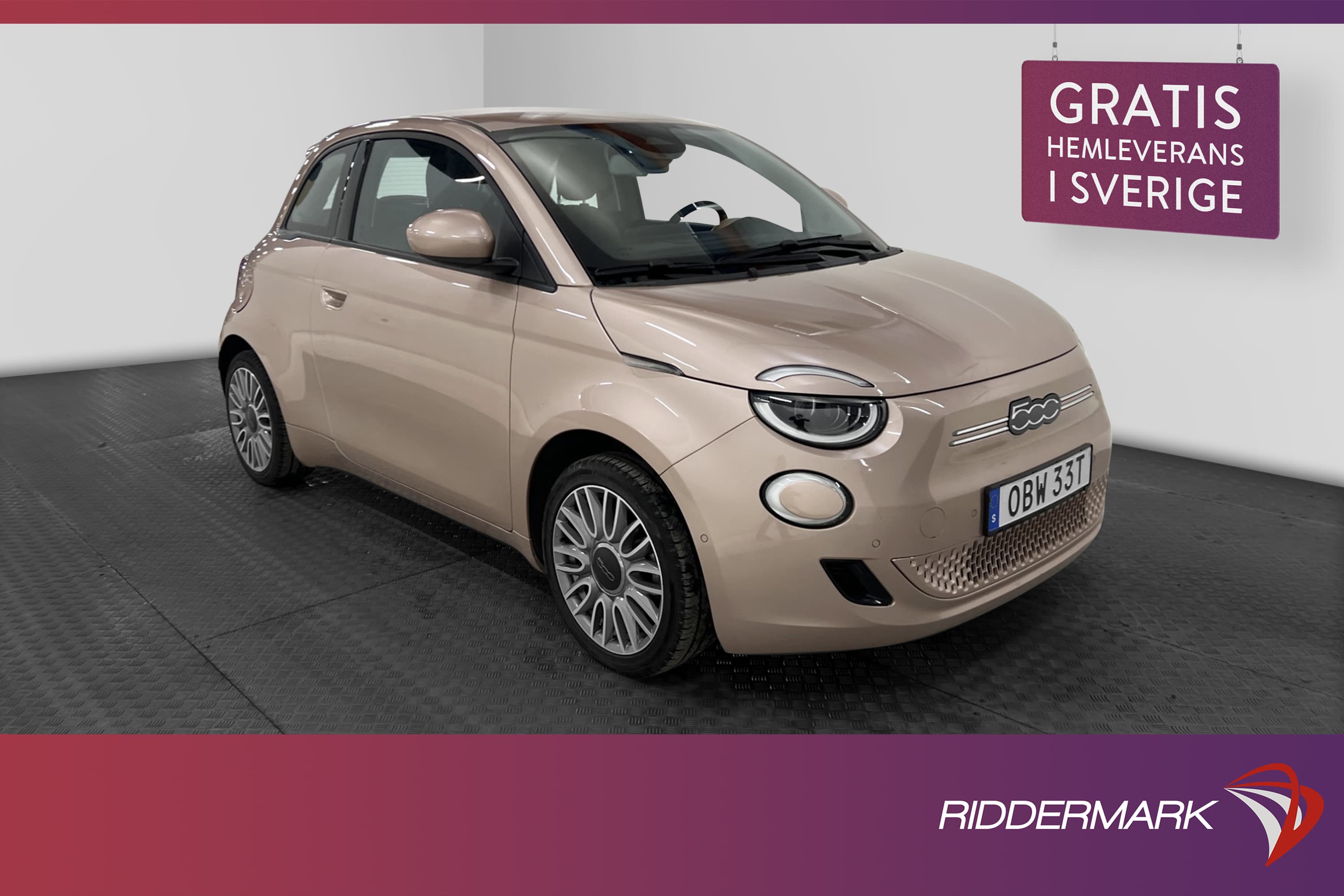Fiat 500e 42 kWh 118hk
