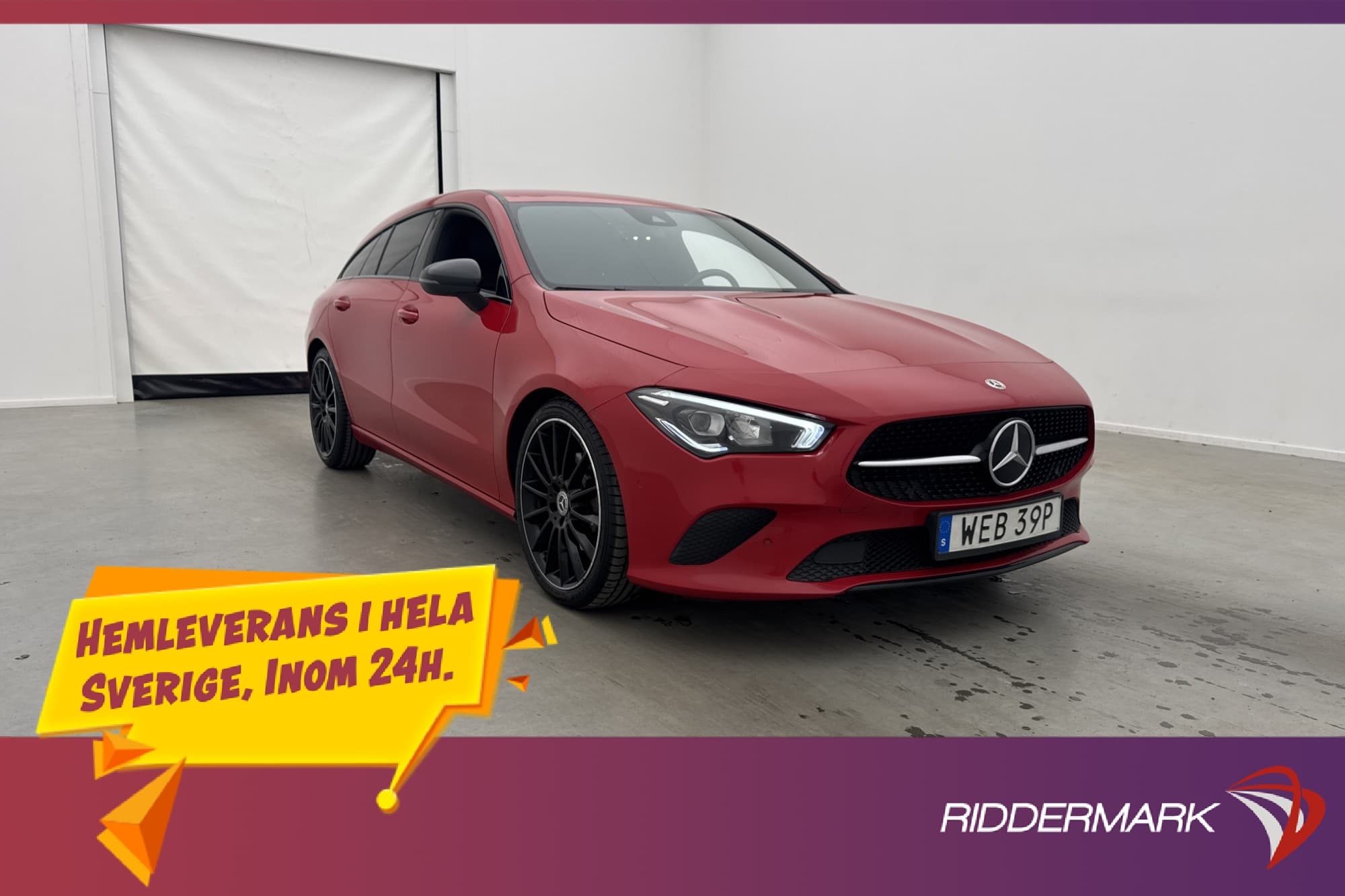 Mercedes-Benz CLA 200 SB 163hk Night Wide Kamera Navi Drag