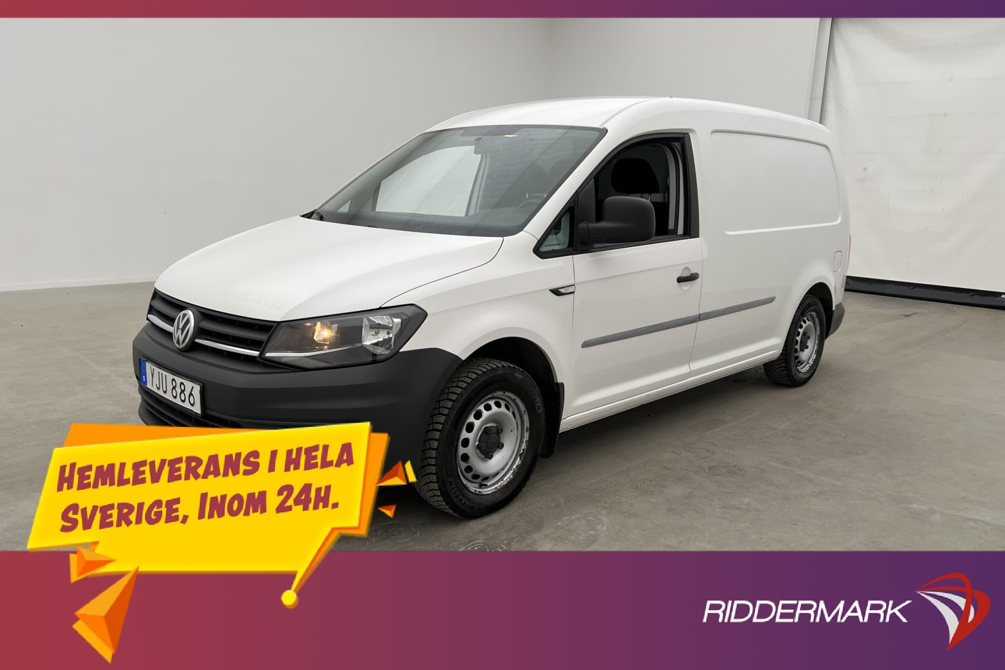 Volkswagen Caddy Maxi 2.0TDI Värmare PDC Dragkrok Moms