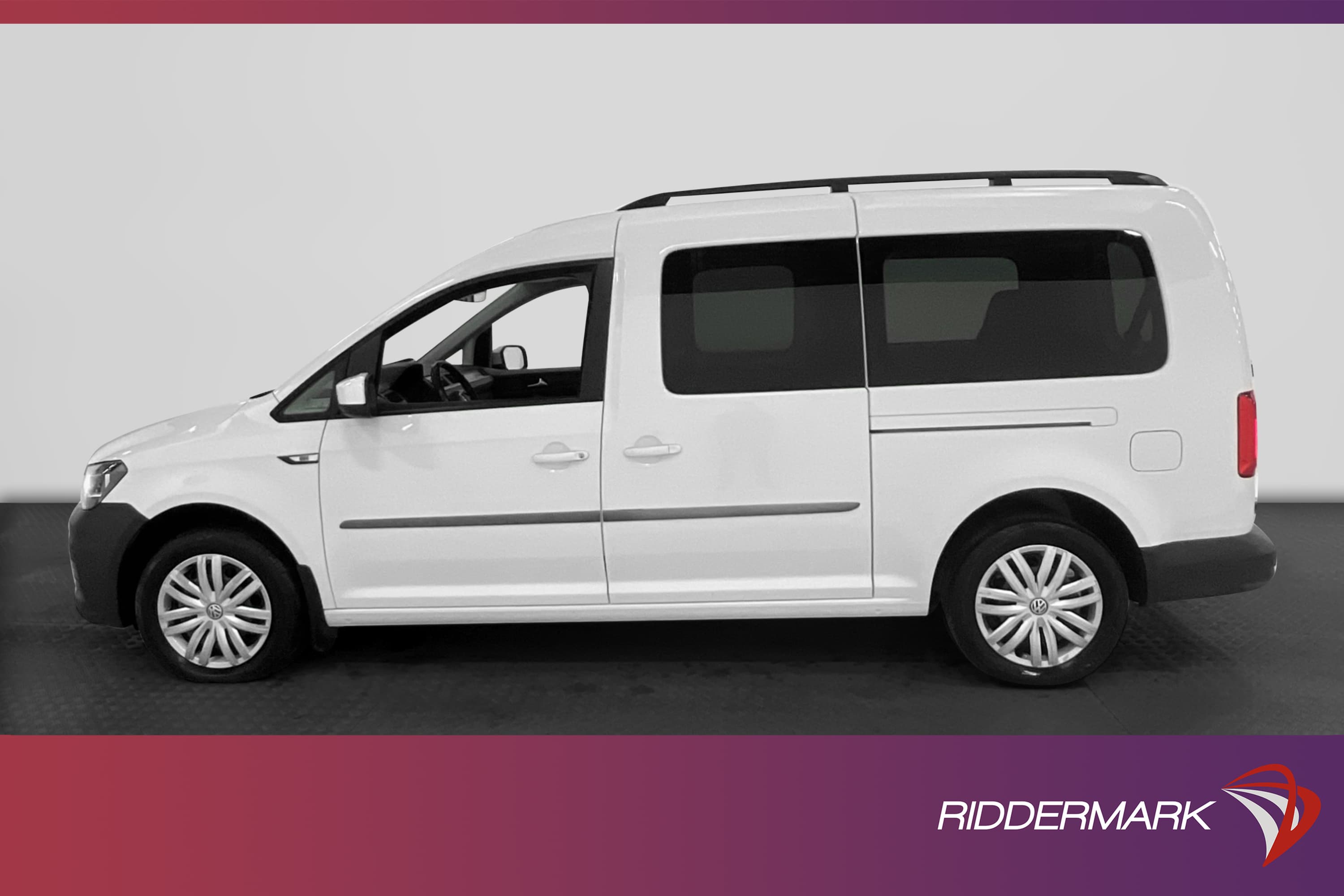 Volkswagen Caddy Maxi Life 2.0 DSG Värmare Dragkrok 7-Sits 
